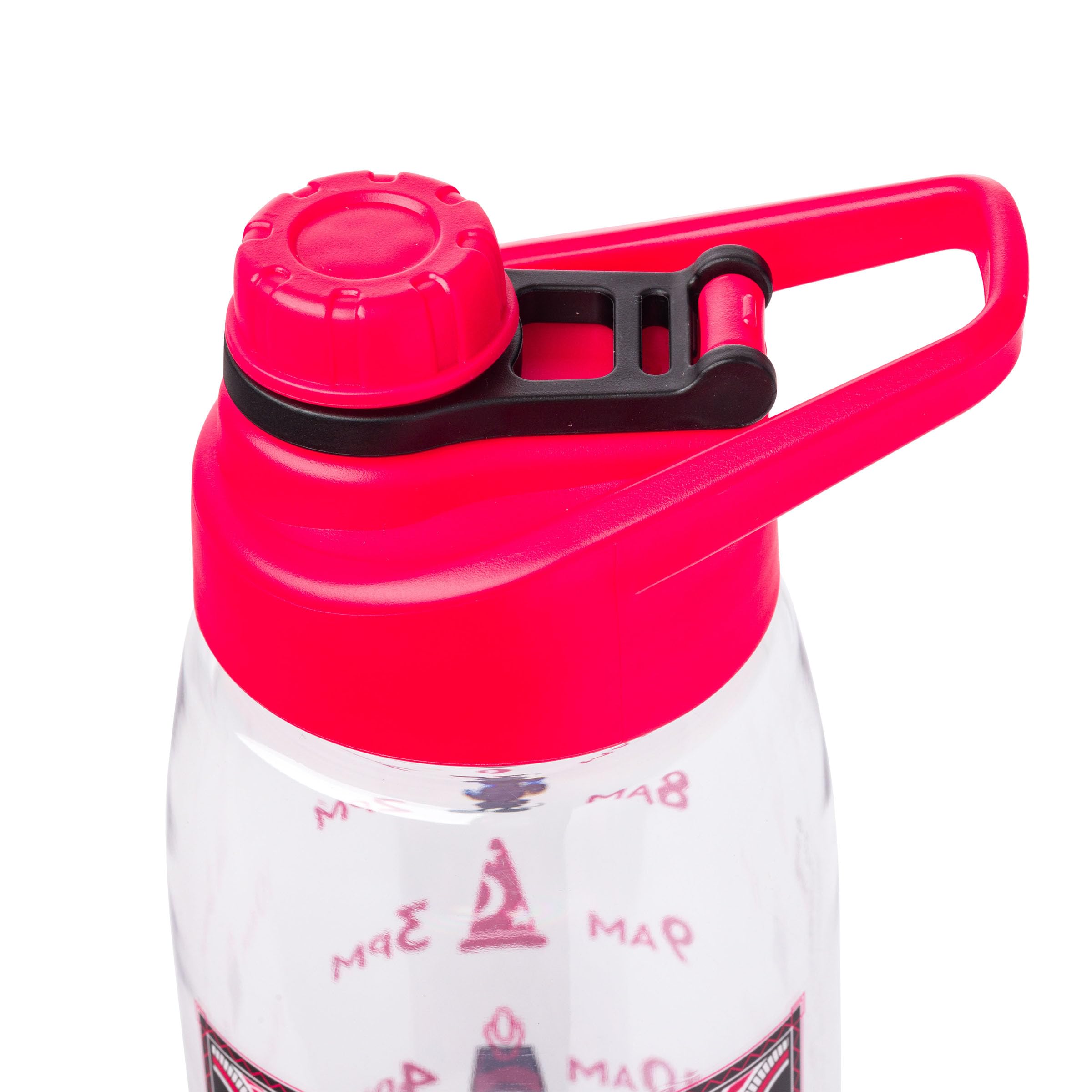 Silver Buffalo Disney 100 Mickey Mouse Hydration Tracker Schedule Water Bottle With Screw-On Lid, 28 Ounces
