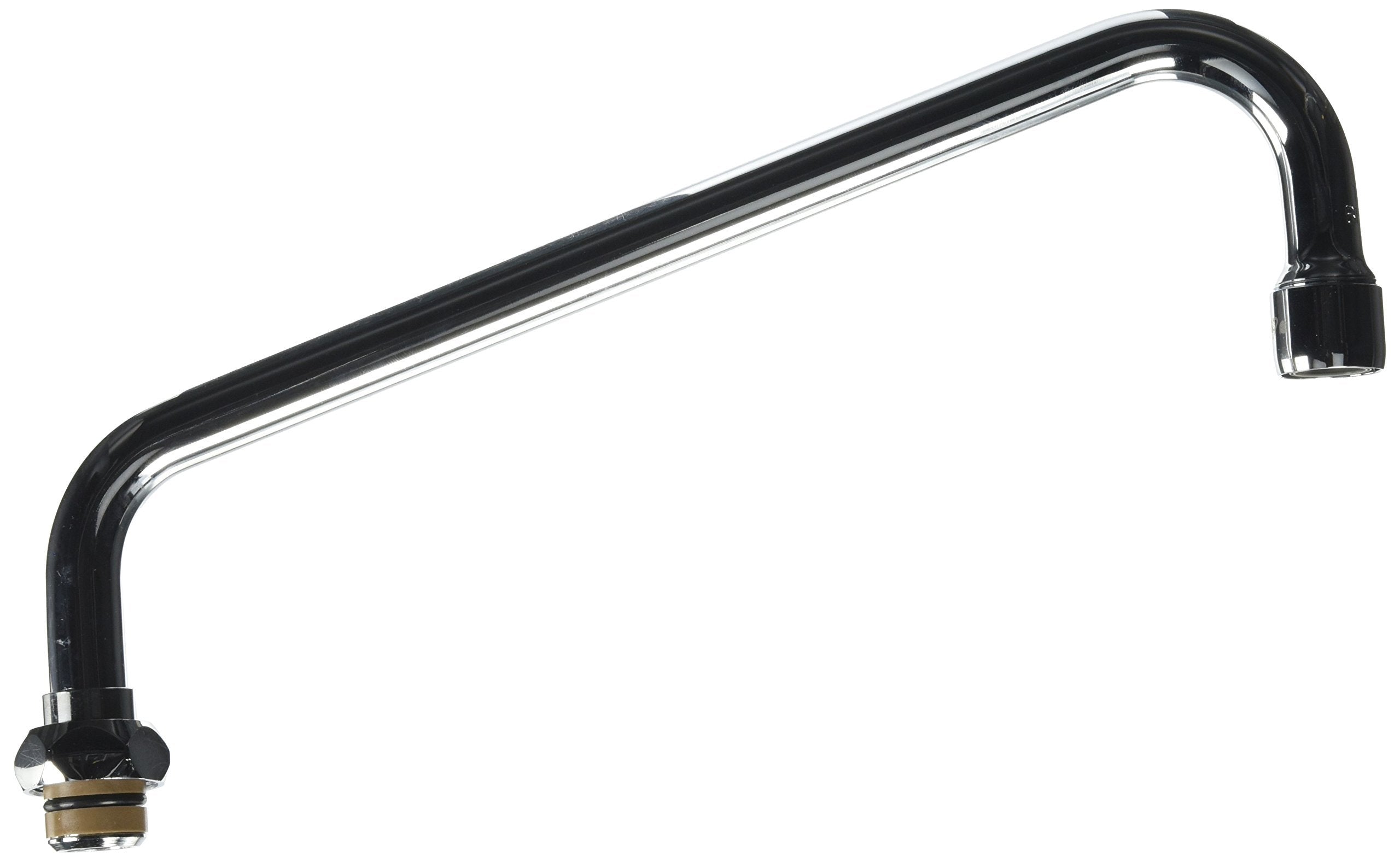 T&S Brass 061X Swing Nozzle, Chrome, 10-Inch