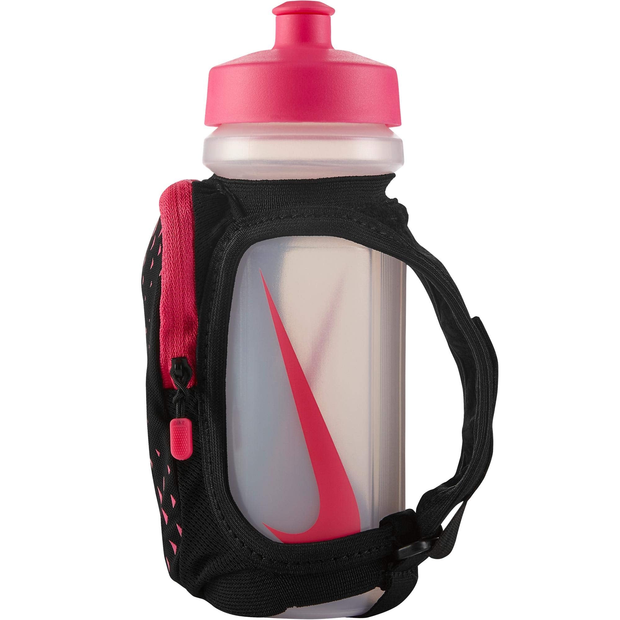Nike Large Handheld Bottle 22oz Black/Hyper Pink/Silver One Size