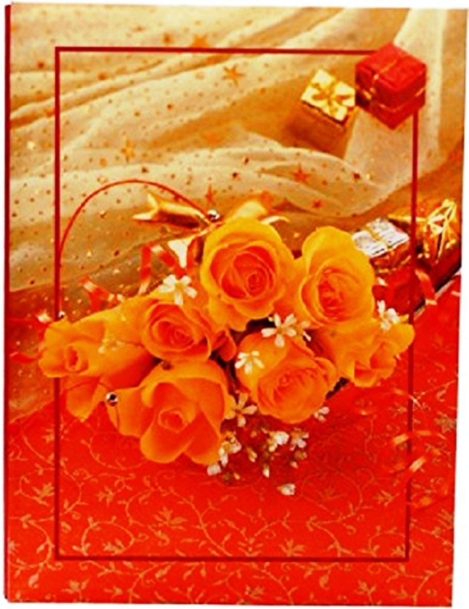 CSN - CUTE SHOPPING NETWORK Natraj Series Photo Album with Extra Clear PVC Film 200 Photos, (Photo Size Supported: 4x6 Inches, M