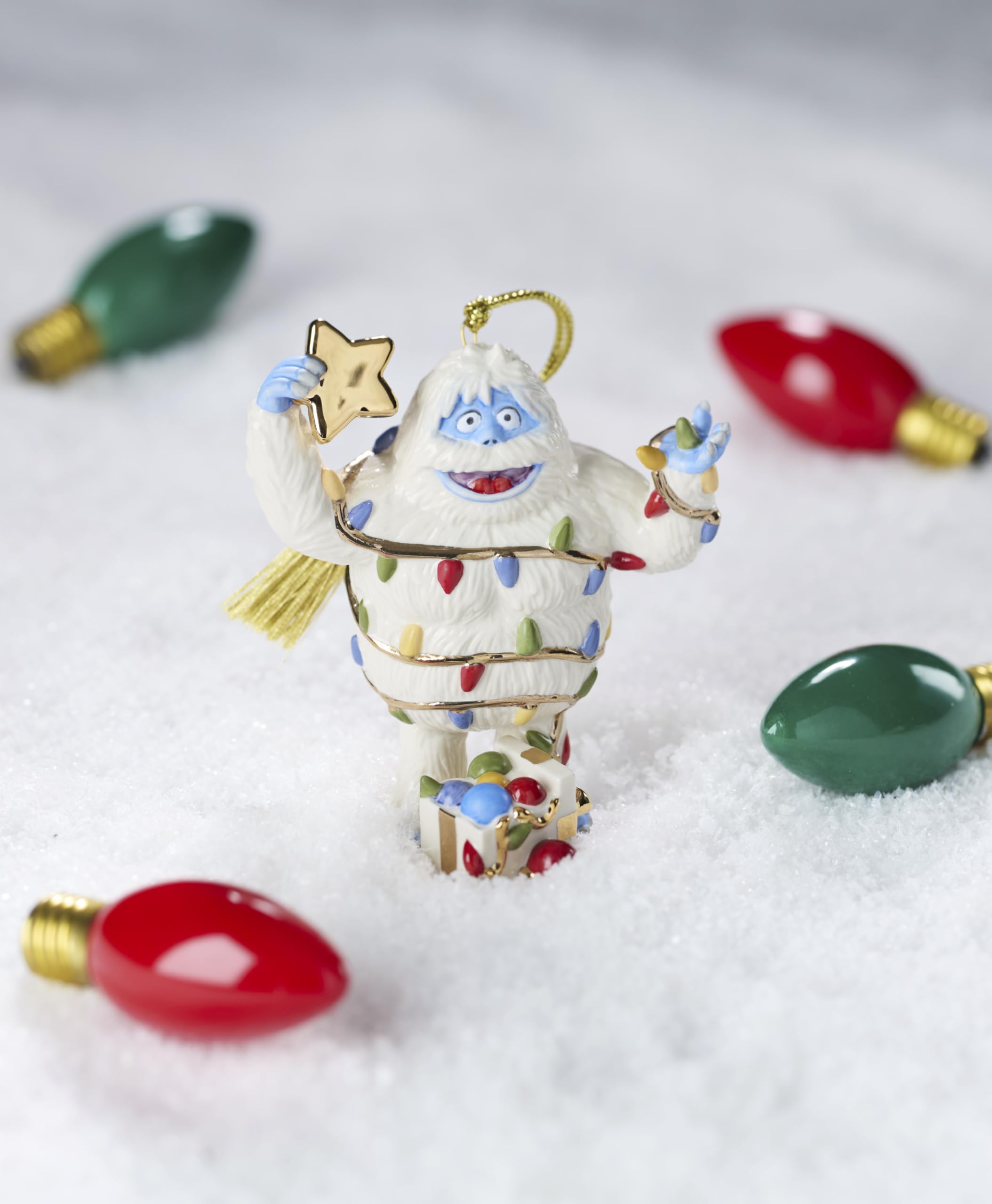 Lenox 897863 Bumble The Abominable Snowman Ornament, Christmas, Holiday Decorations