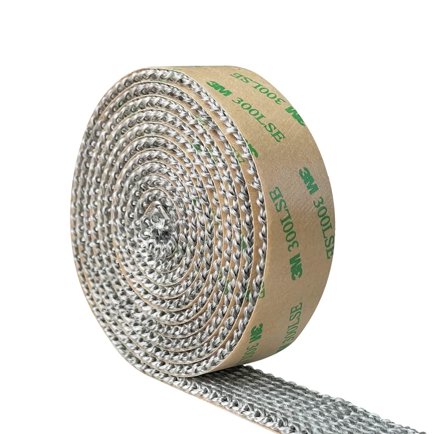 Stove Gasket Tape, Self Adhesive Flat Gasket For Stoves And Fireplaces, 1'' Width 72'' Length, High Temperature Fiberglass Flat