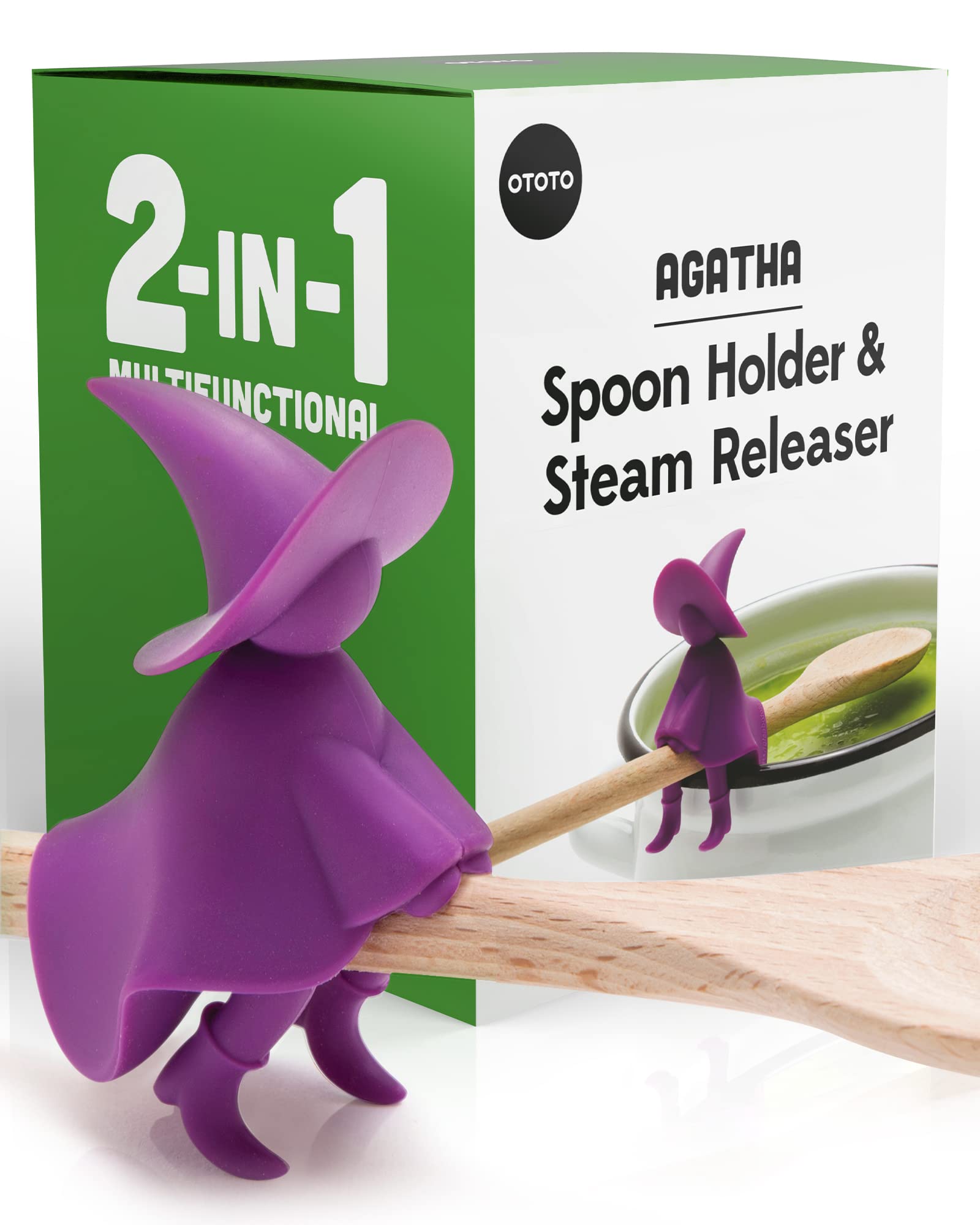 Funny Spoon Holder By Ototo - Spoon Rest For Stove Top - Cooking Gadgets, Cooking Gifts, Cool Kitchen Gadgets, Cool Gifts, Cute