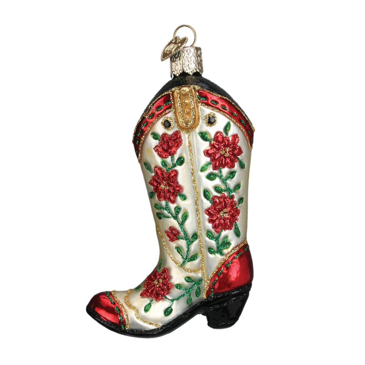 Old World Christmas Cowboy Pioneer Collection Glass Blown Ornaments for Christmas Tree Cowgirl