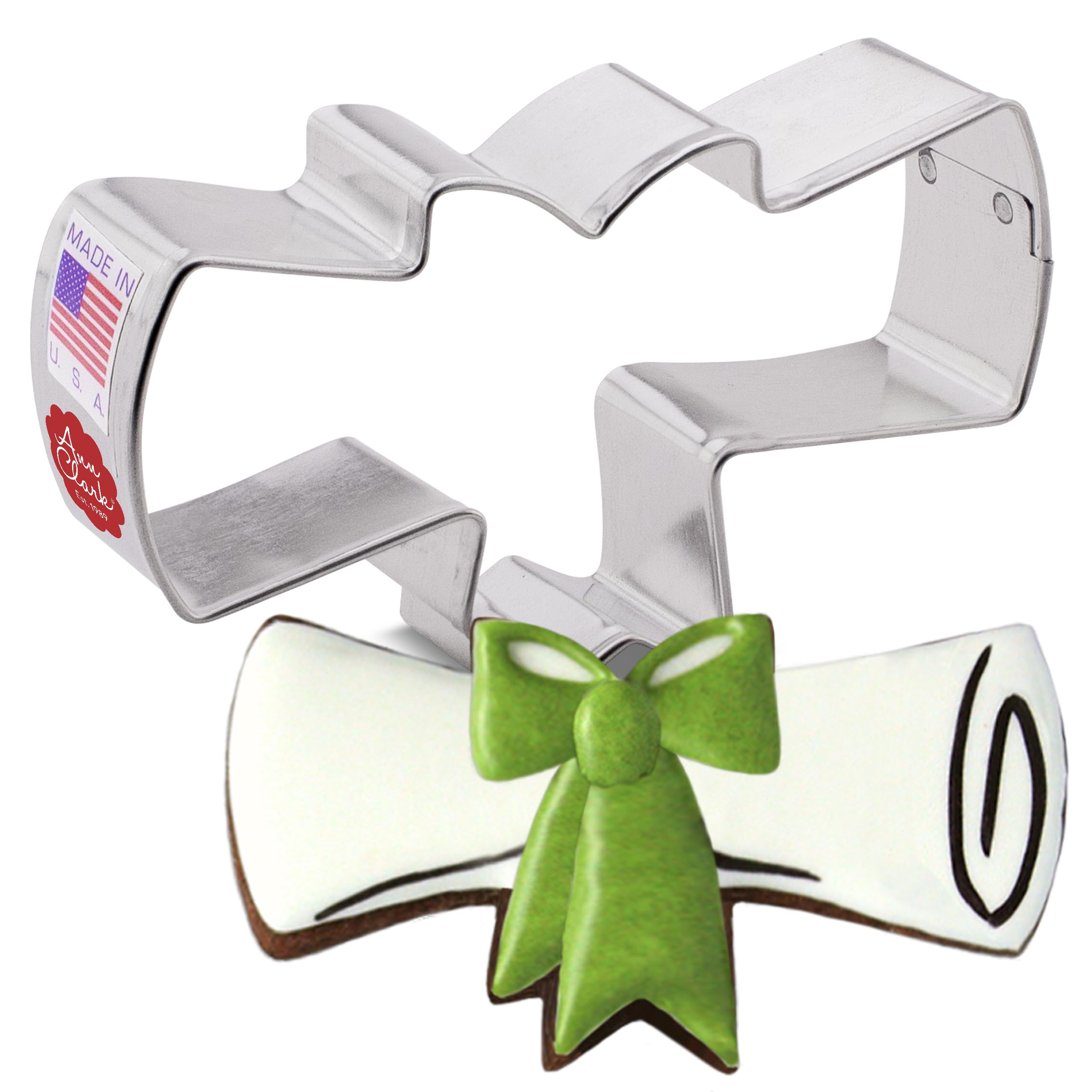 Diploma Graduation 2023 Cookie Cutter 4.25'' Made In Usa By Ann Clark