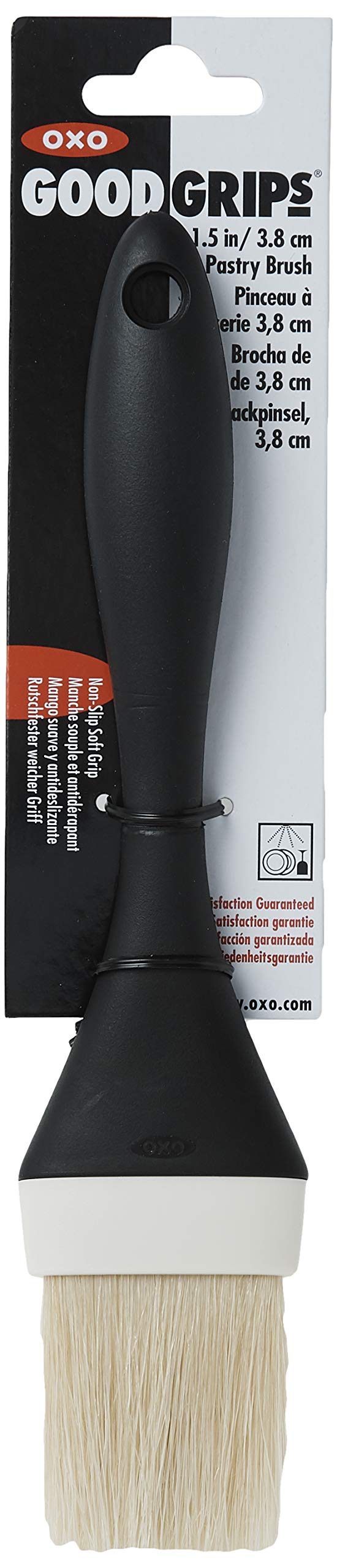 Oxo Good Grips 1-1/2 Inch Natural Pastry Brush
