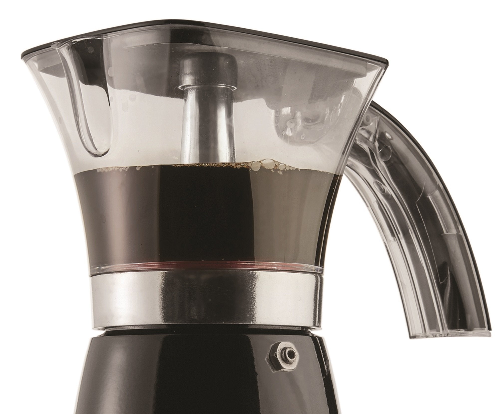 Brentwood Electric Moka Pot Espresso Machine  6-Cup  Black