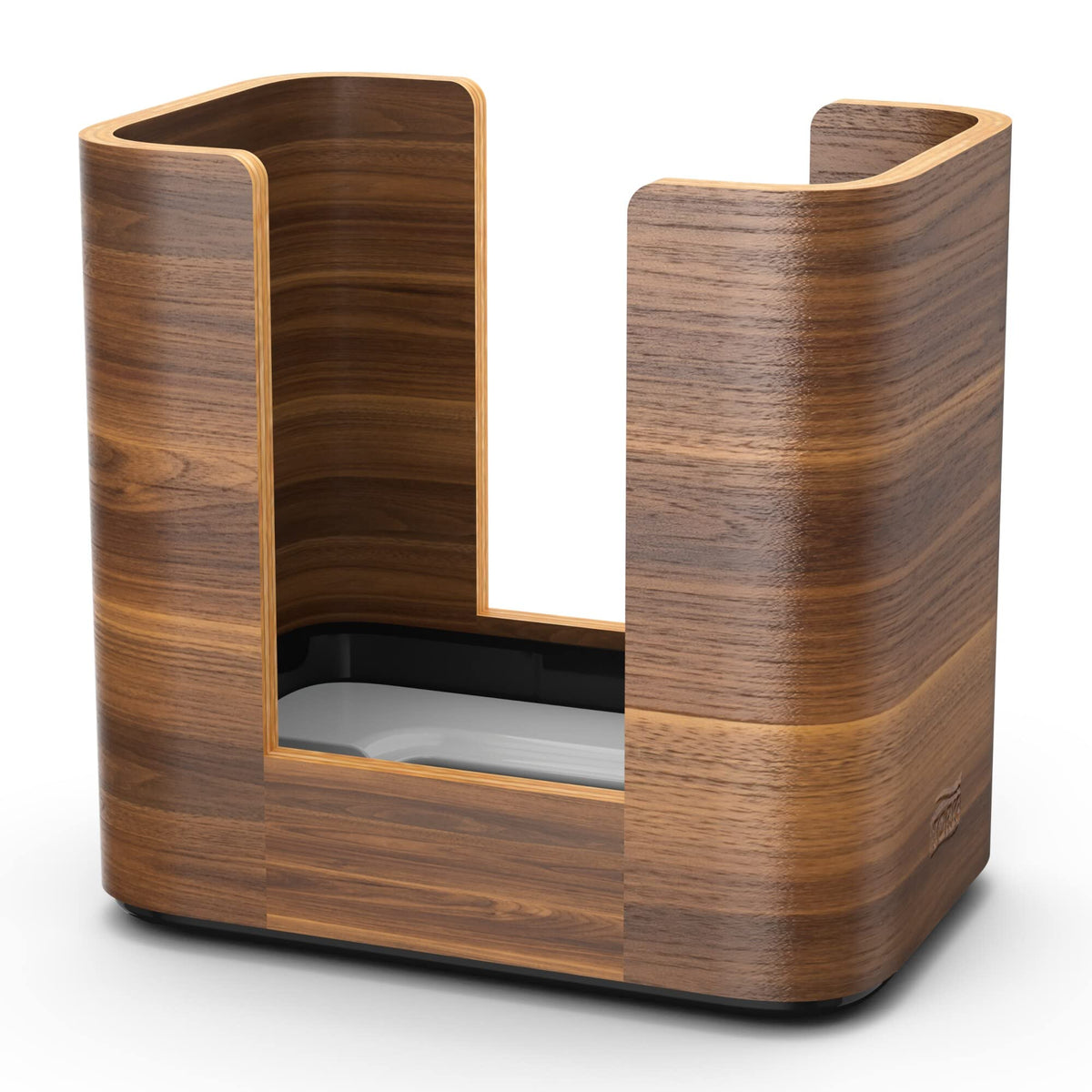 Tork Xpressnap Tabletop Napkin Dispenser Walnut N4, Compact, Image Range, 7.6'' X 8'' X 5.5'', 72900