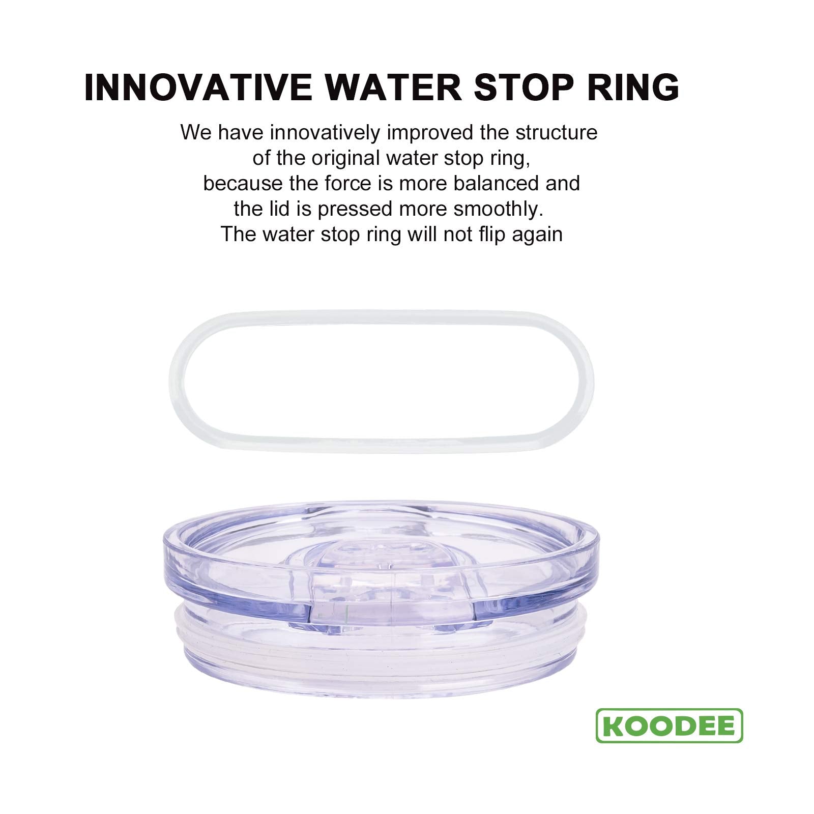 Skinny Tumbler Replacement Lid Fits For Skinny Tumbler 2.73-2.75 Inches In Diameter,2 Pack Splash Resistant Lids Sliding Covers,