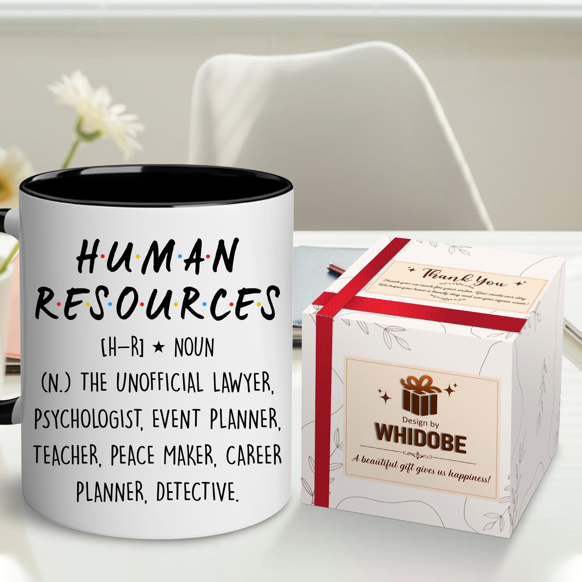 Whidobe Human Resources Gifts For Women, Men, Boss, Coworker, Hr Mug, Funny Hr Gifts For Women, Human Resources Office Decor, Hr