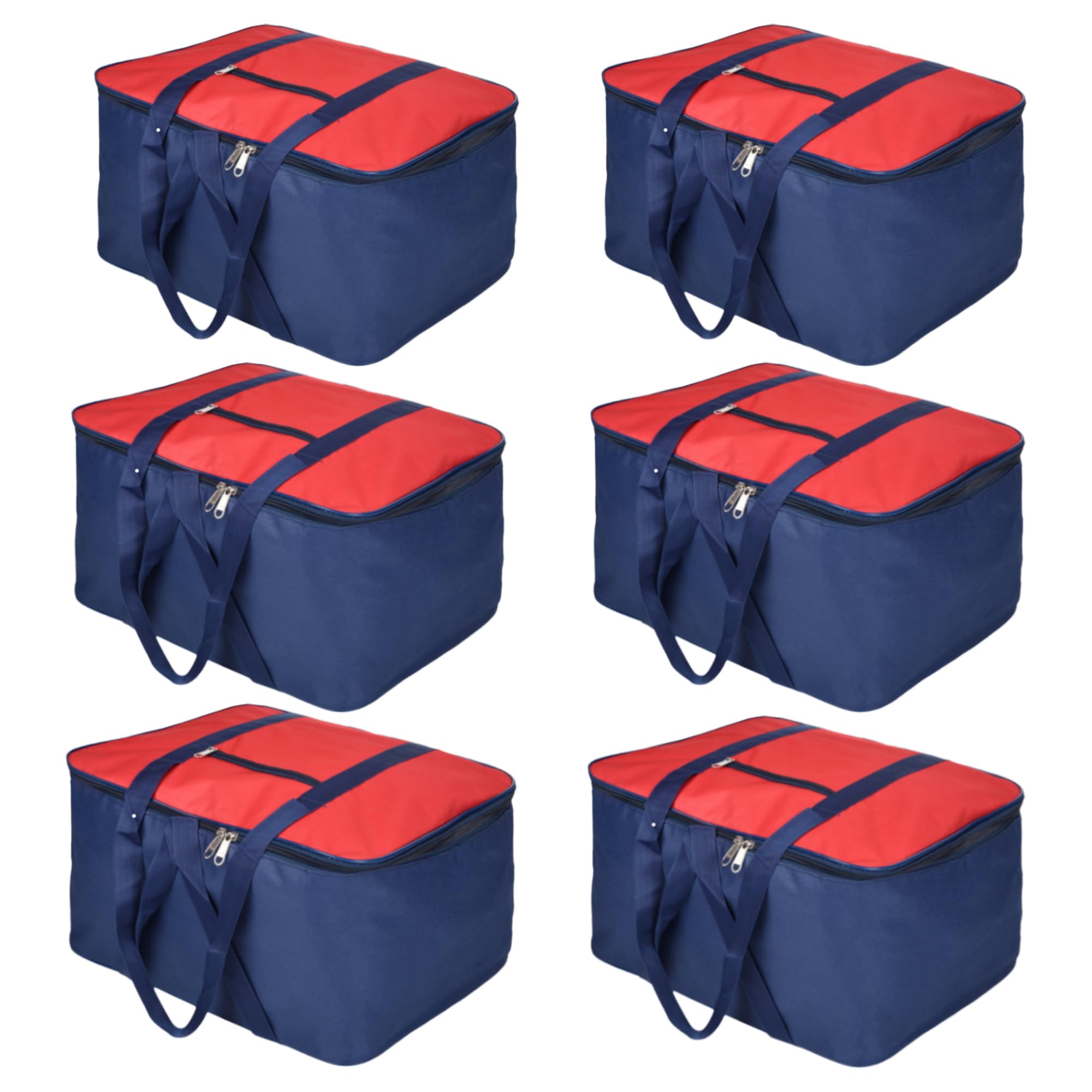 Urbane Home Pack Of 6 UnderBed Storage Bags For Clothes  Winter Wrap Up Storage Cover For Bedding, Blanket & Bedsheet Organize