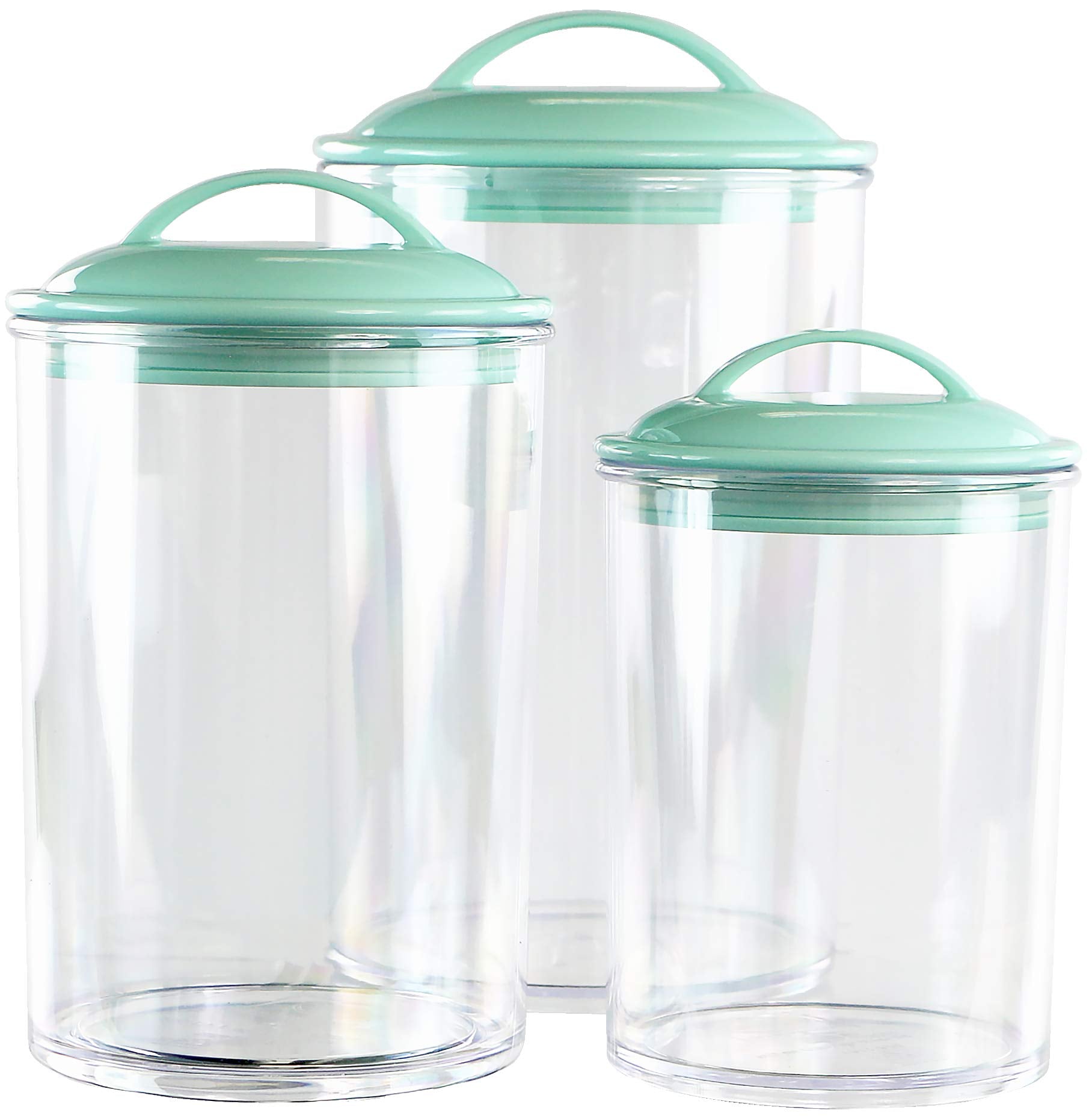 Reston Lloyd Calypso Basics Assorted Sizes Air-Tight Acrylic Storage Canisters