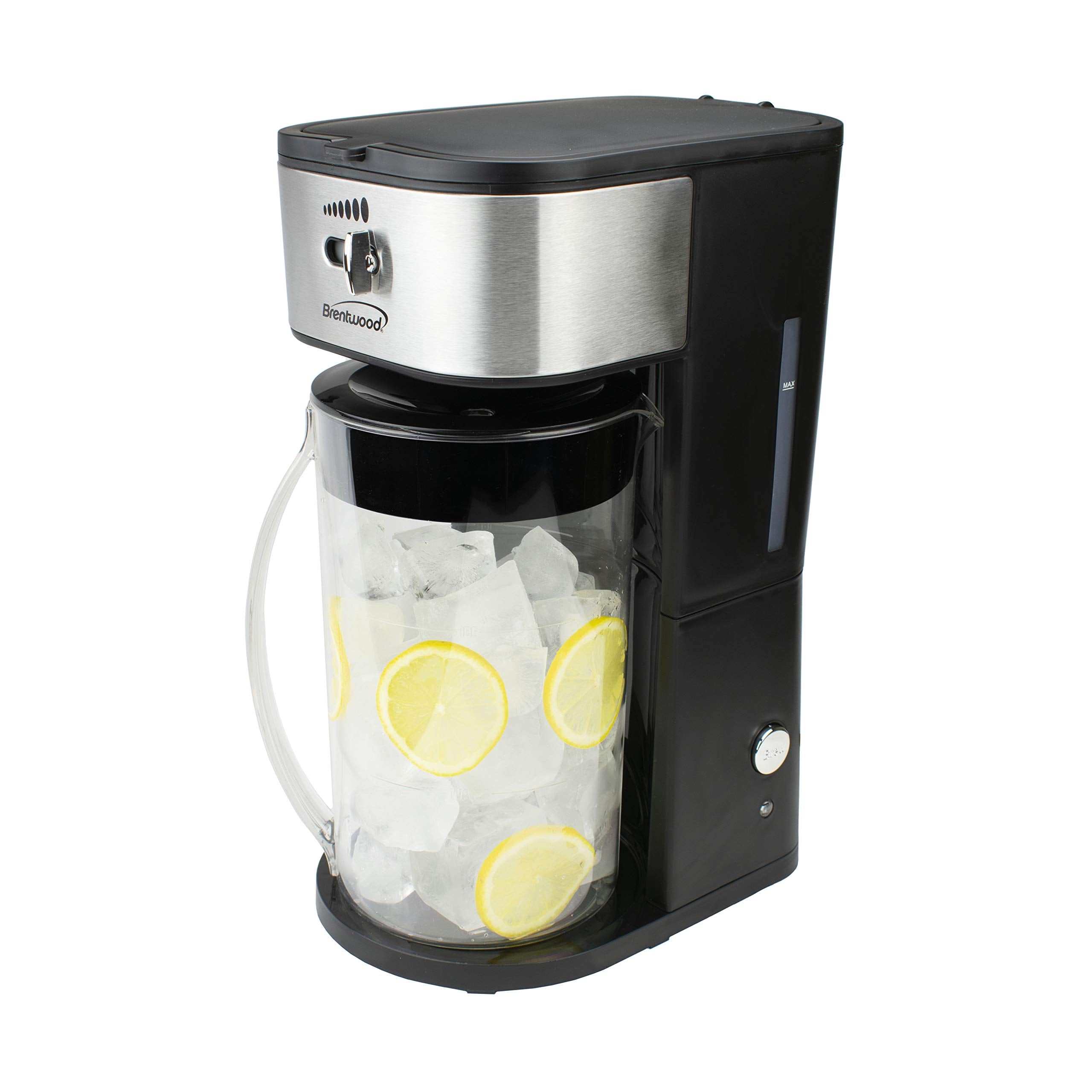 Brentwood Kt-2150Bk Iced Tea And Coffee Maker With 64 Ounce Pitcher, Black