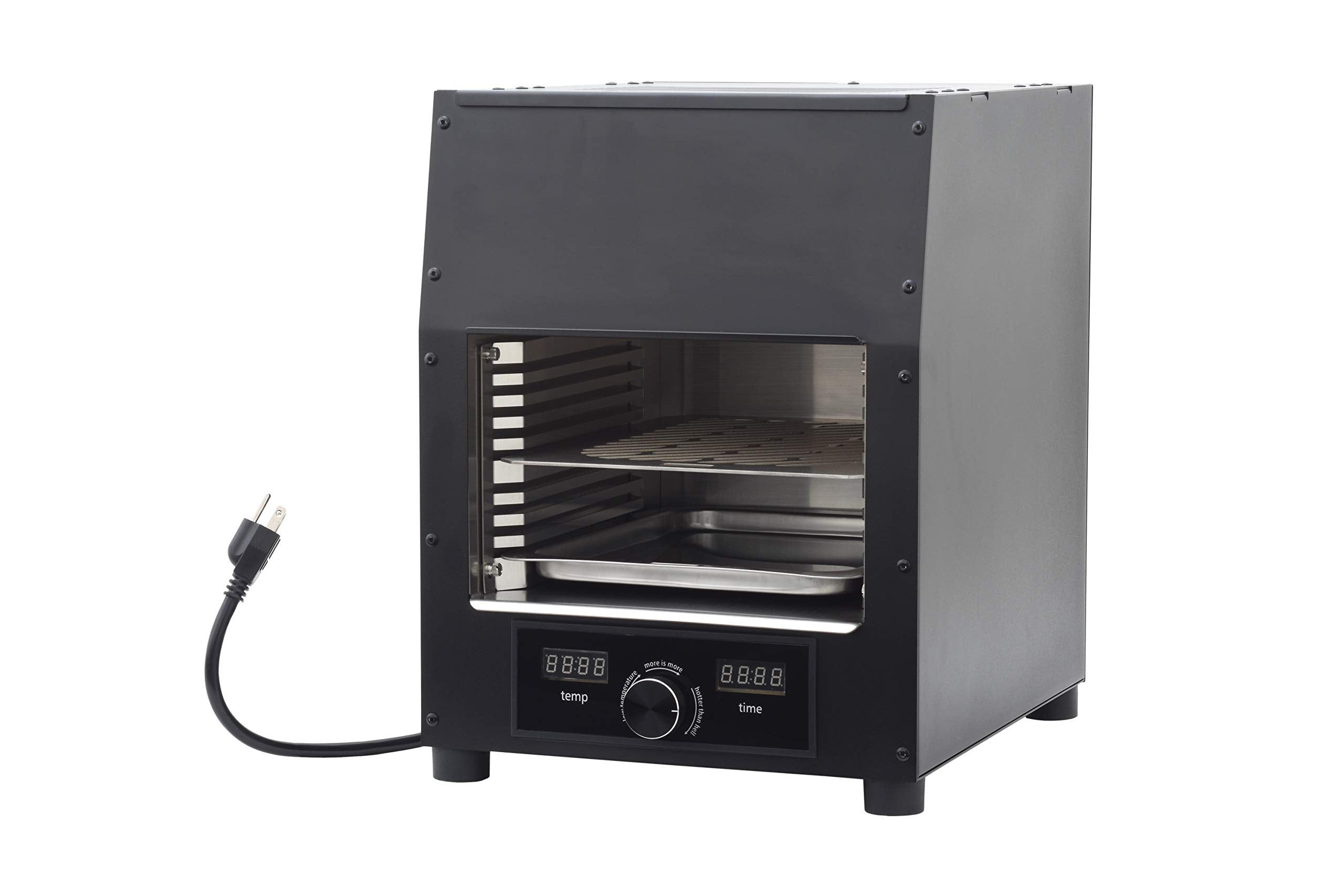 Flame King Scorch Smokeless Infrared Electric Broiler For Indoor Use, Fits On Kitchen Counter, Insulated, Comes With Broiler Tra