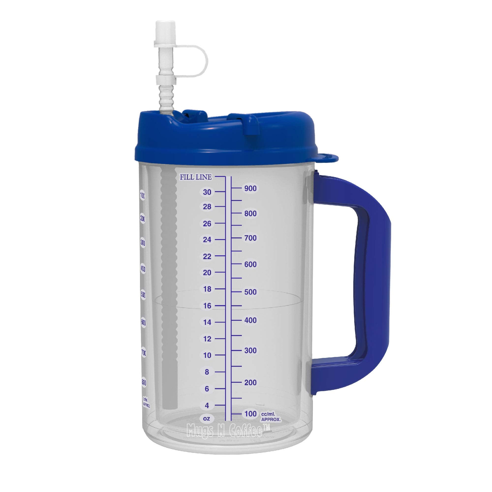 32 Oz Insulated Travel Mugs Red & Blue