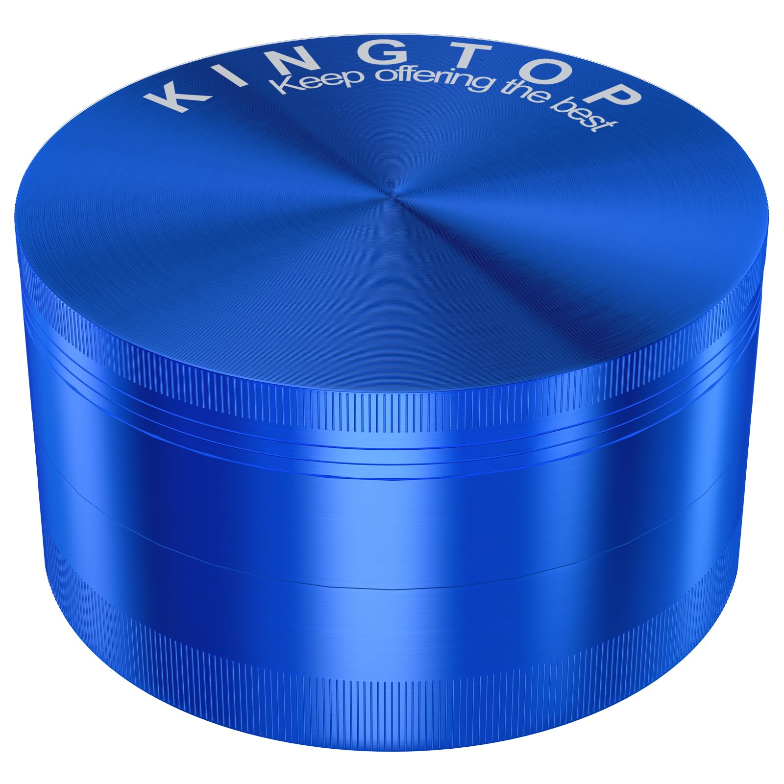 Kingtop Grinder, Large 3 '' Spice Grinder (Blue)