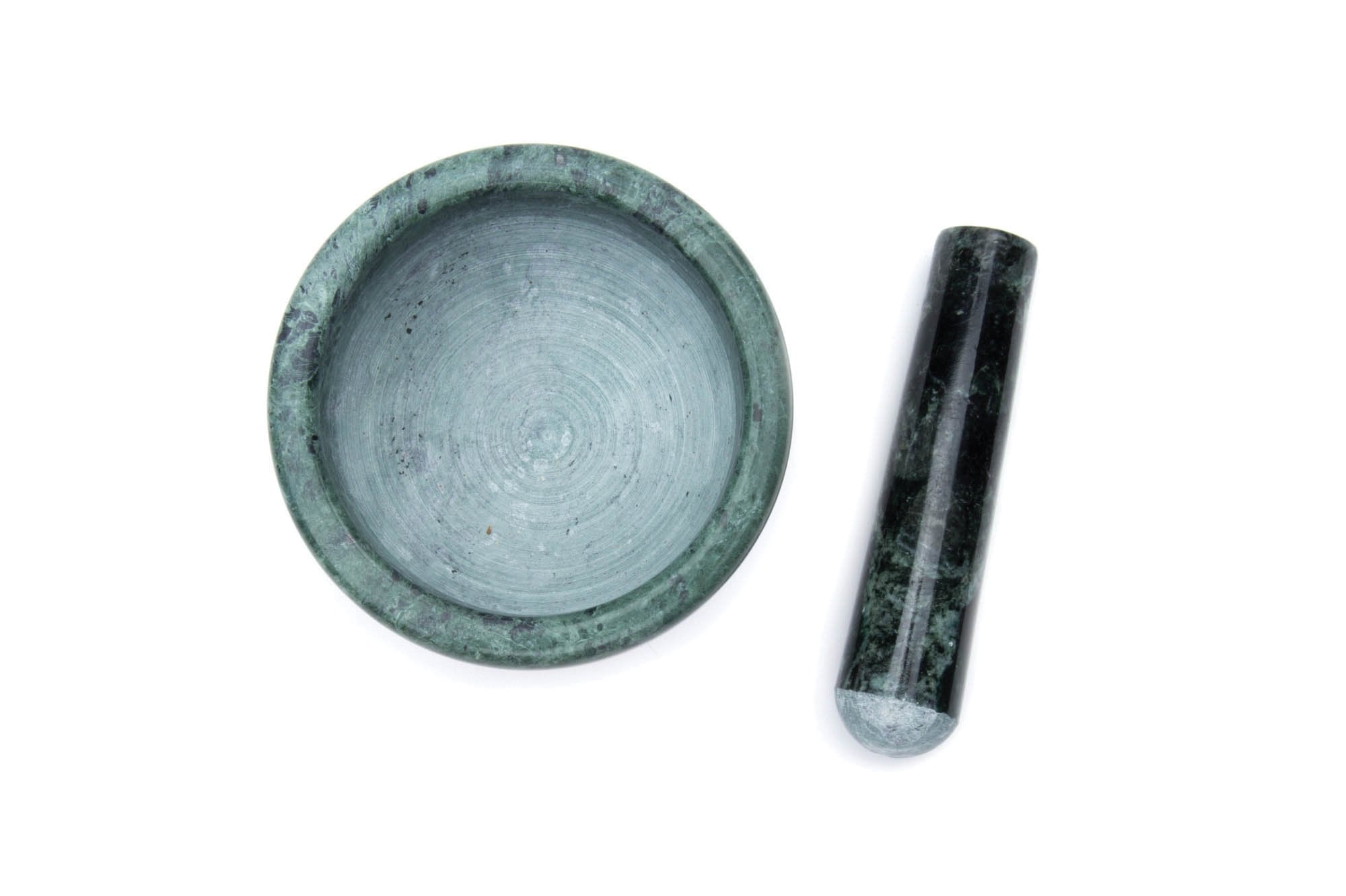 Fox Run Marble Mortar And Pestle, Green, 4''