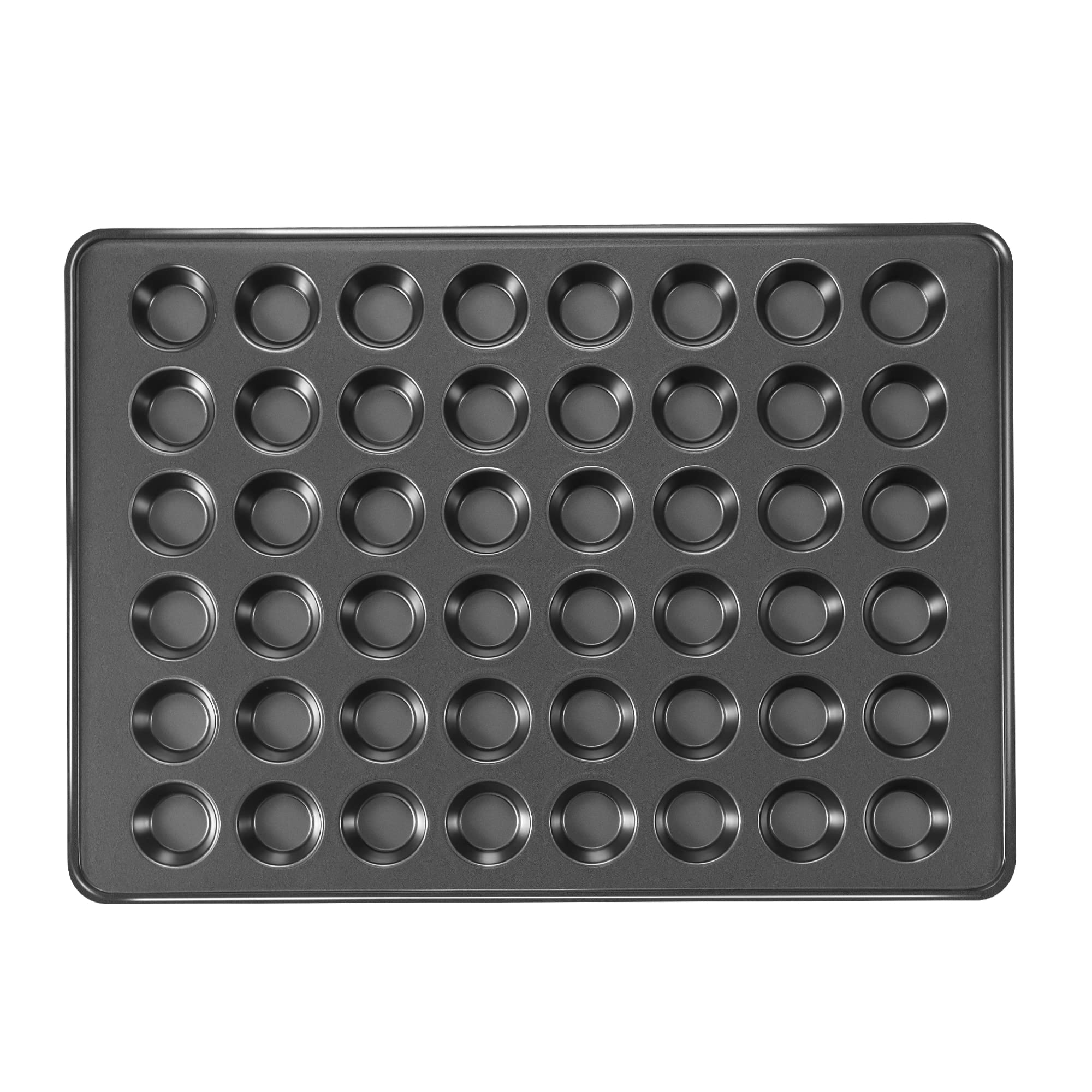 Hongbake 48 Cup Mini Muffin Pan, Small Cupcake Pan, Premium Nonstick Muffin Tin For Baking Cheesecake, Dishwasher Safe And Heavy