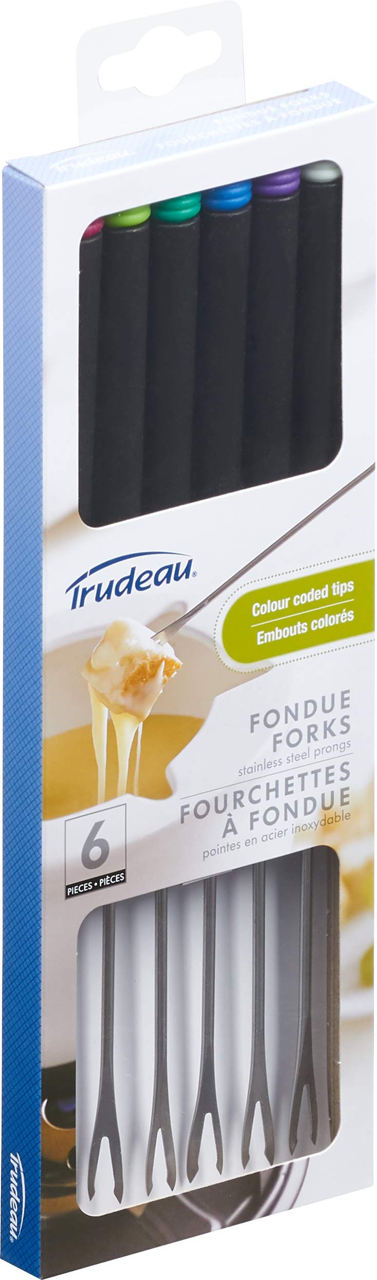 Trudeau Meat Fondue Forks, Set Of 6