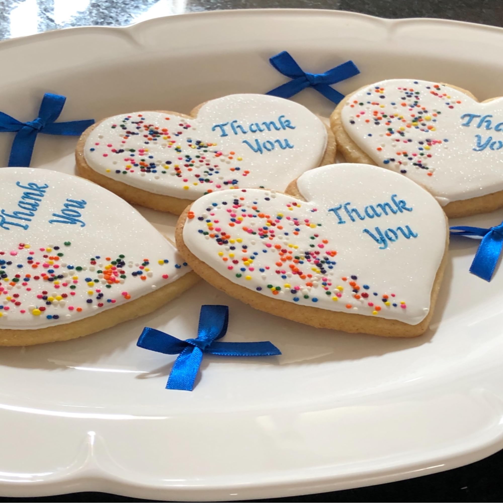 Heart Cookie Cutter Set-6 Pieces In Gratuated Size-Stainless Steel