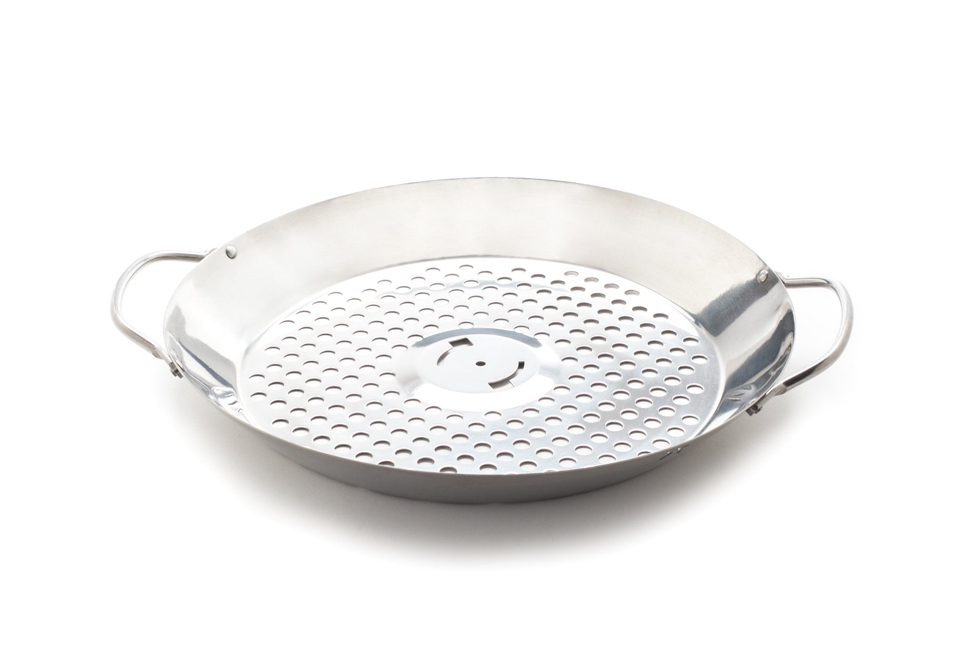 Outset 2-In-1 Roasting Wok, Stainless Steel