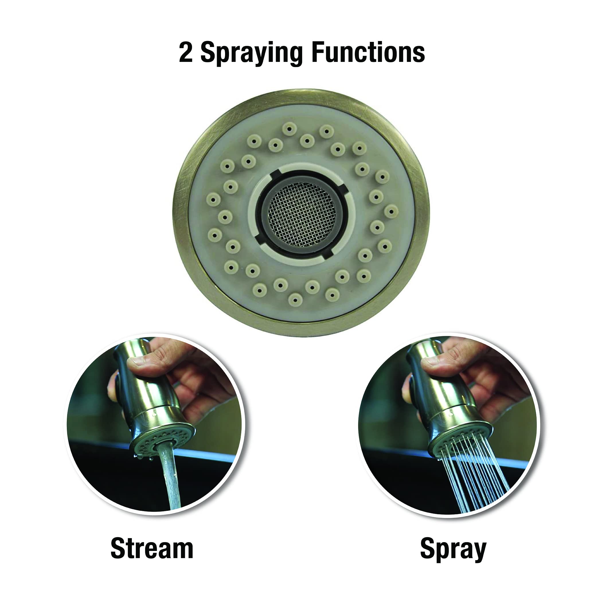 KTCH FAUCET SPRYHD BN (Pack of 1)