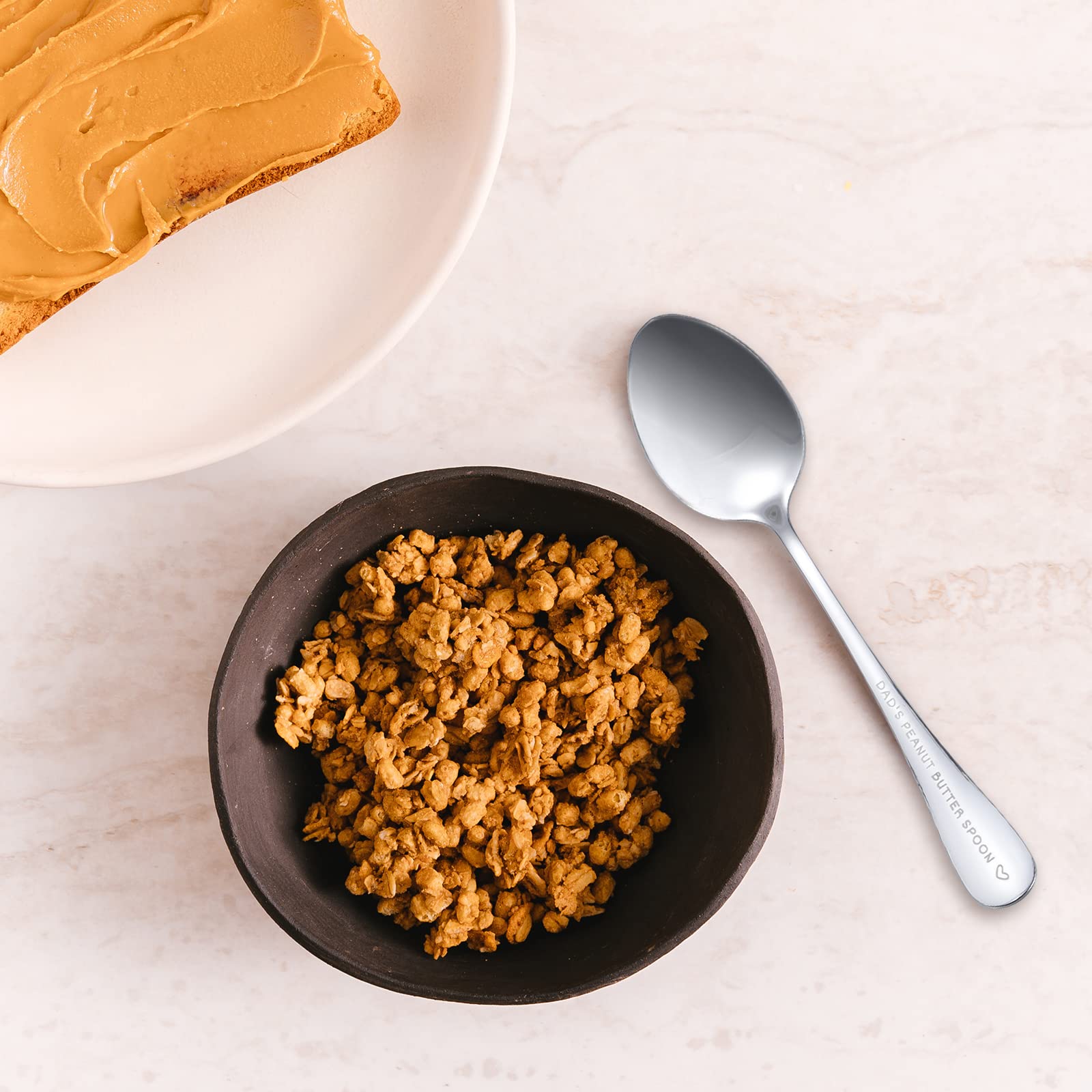 Fathers Day Gift From Wife Daughter Son Dads Peanut Butter Spoon Emotional Dad Gifts Practical Gifts For Dad Unique Birthday Gif