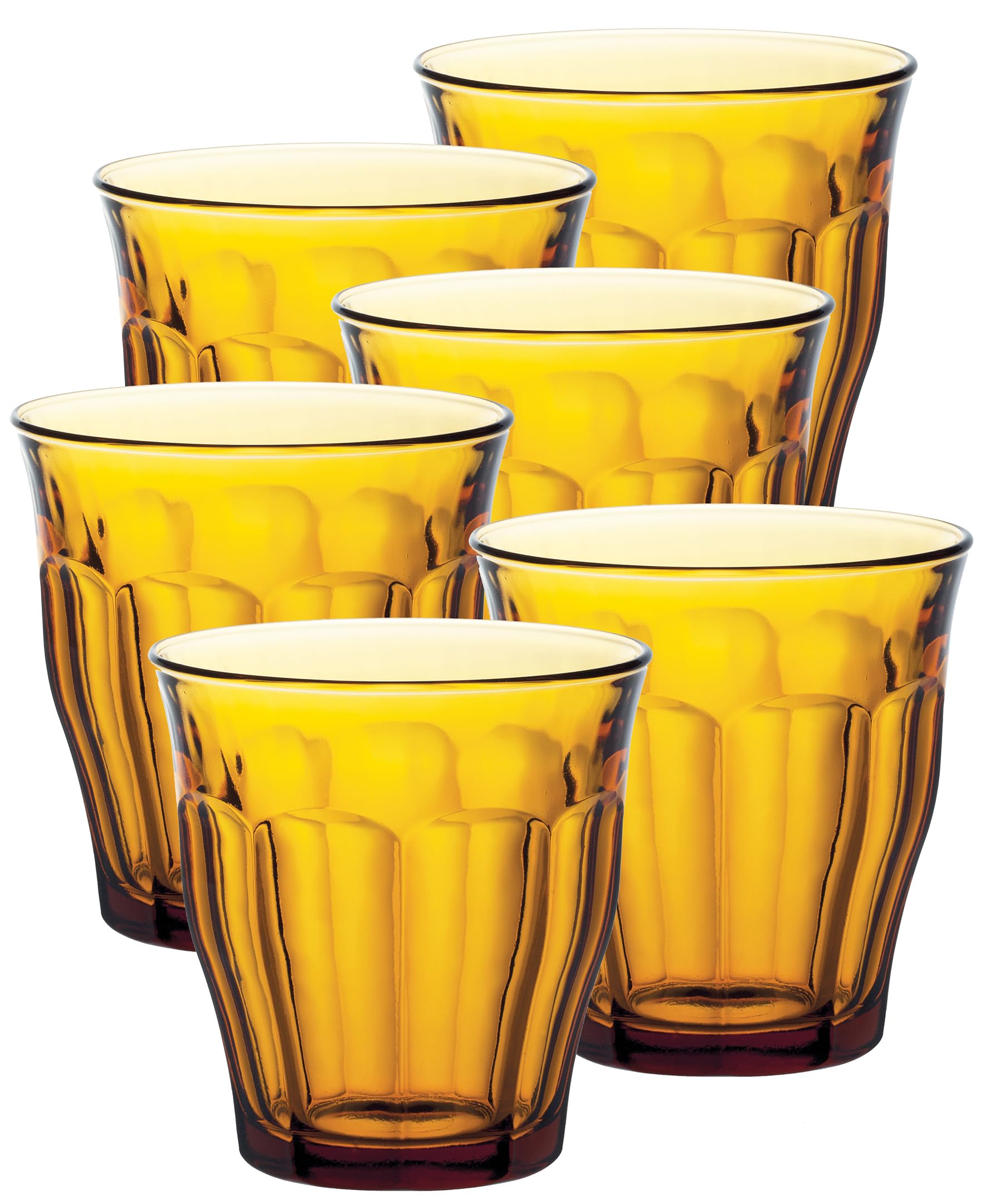 Duralex Picardie Drinking Glasses  6 Count (Pack of 1)  Clear