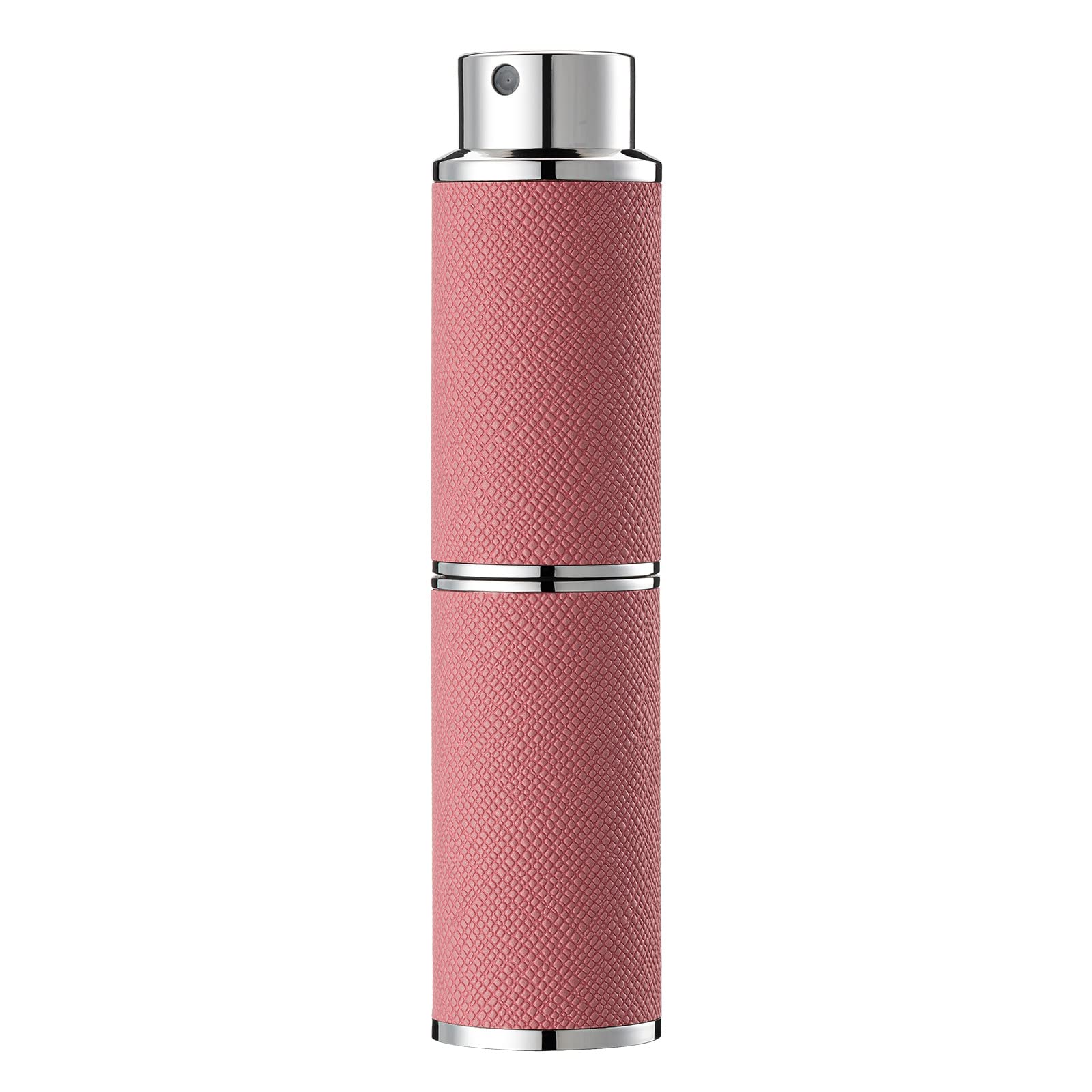 Owlyee 8Ml Perfume Atomizer, Empty Leather Cologne Spray Bottle, Mini Perfume Sprayer Dispenser For Travel (1Pcs, Pink)