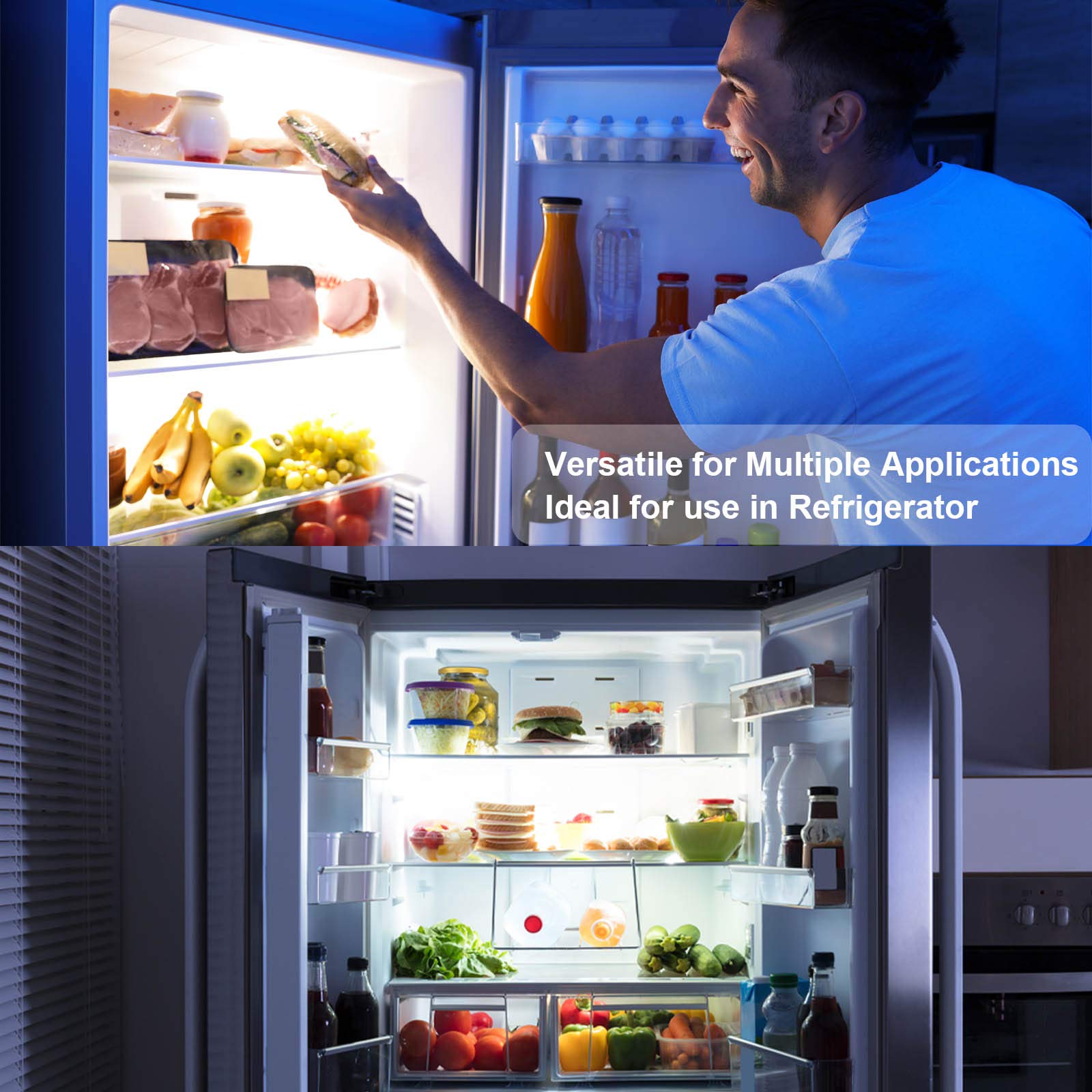 Salphines Oven Light Bulb 40 Watt Appliance Light Bulb, High Temperature 300 Degree Resistant Appliance Bulb For Oven, Stove, Re