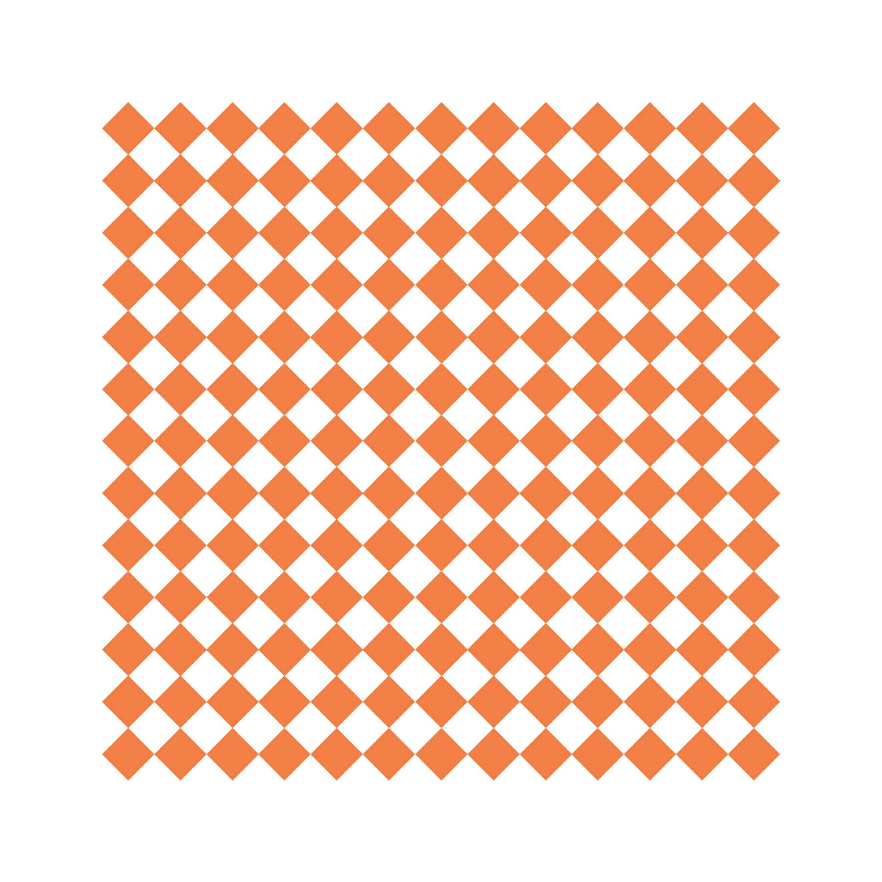 G.E.T. P-ORC-1212-W Orange Checker 12 x 12 Grease-Resistant Food Paper, White (Pack of 1000)
