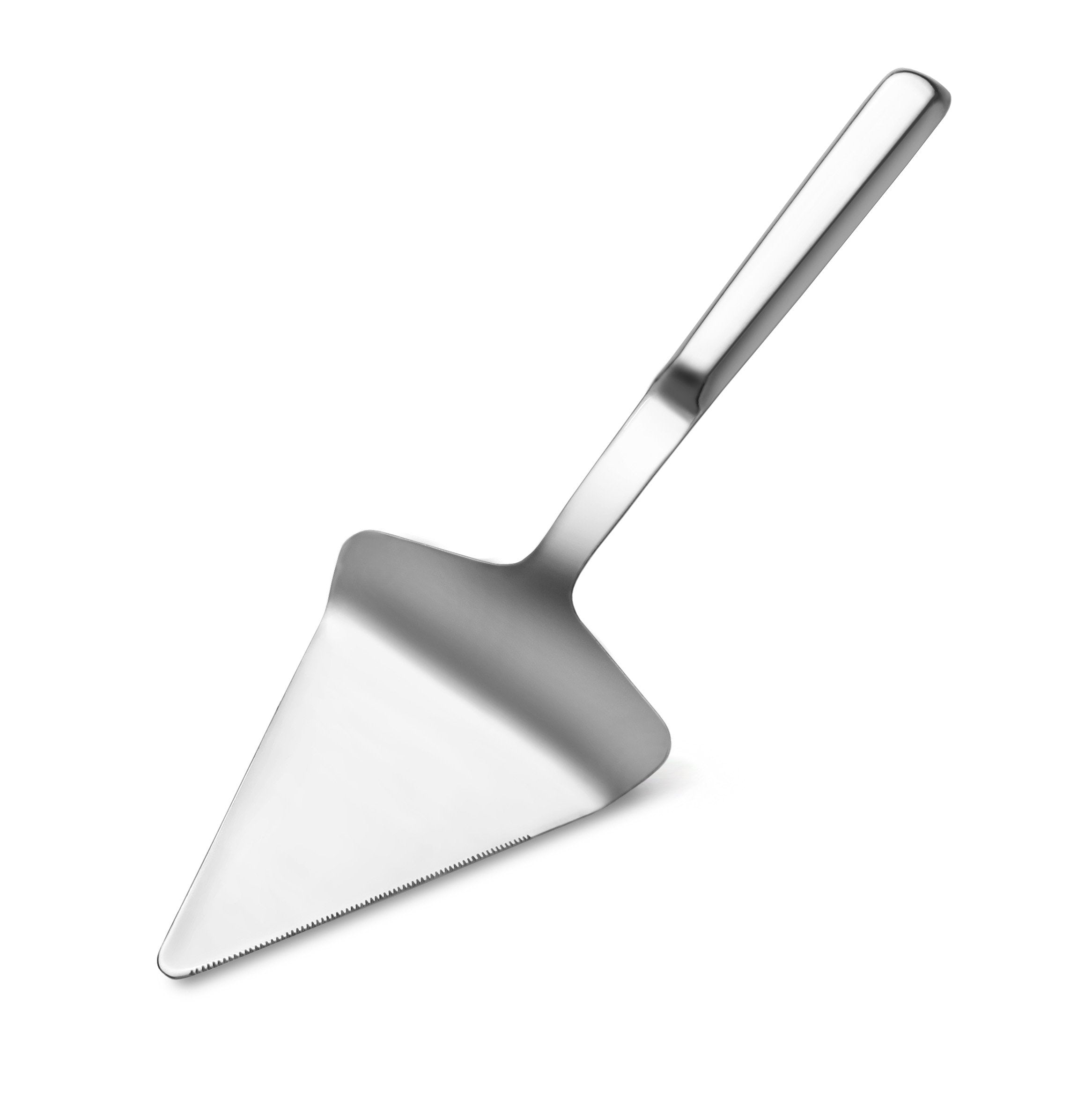New Star Foodservice 52244 Stainless Steel Hollow Handle Wide Cake Server, 12.25-Inch