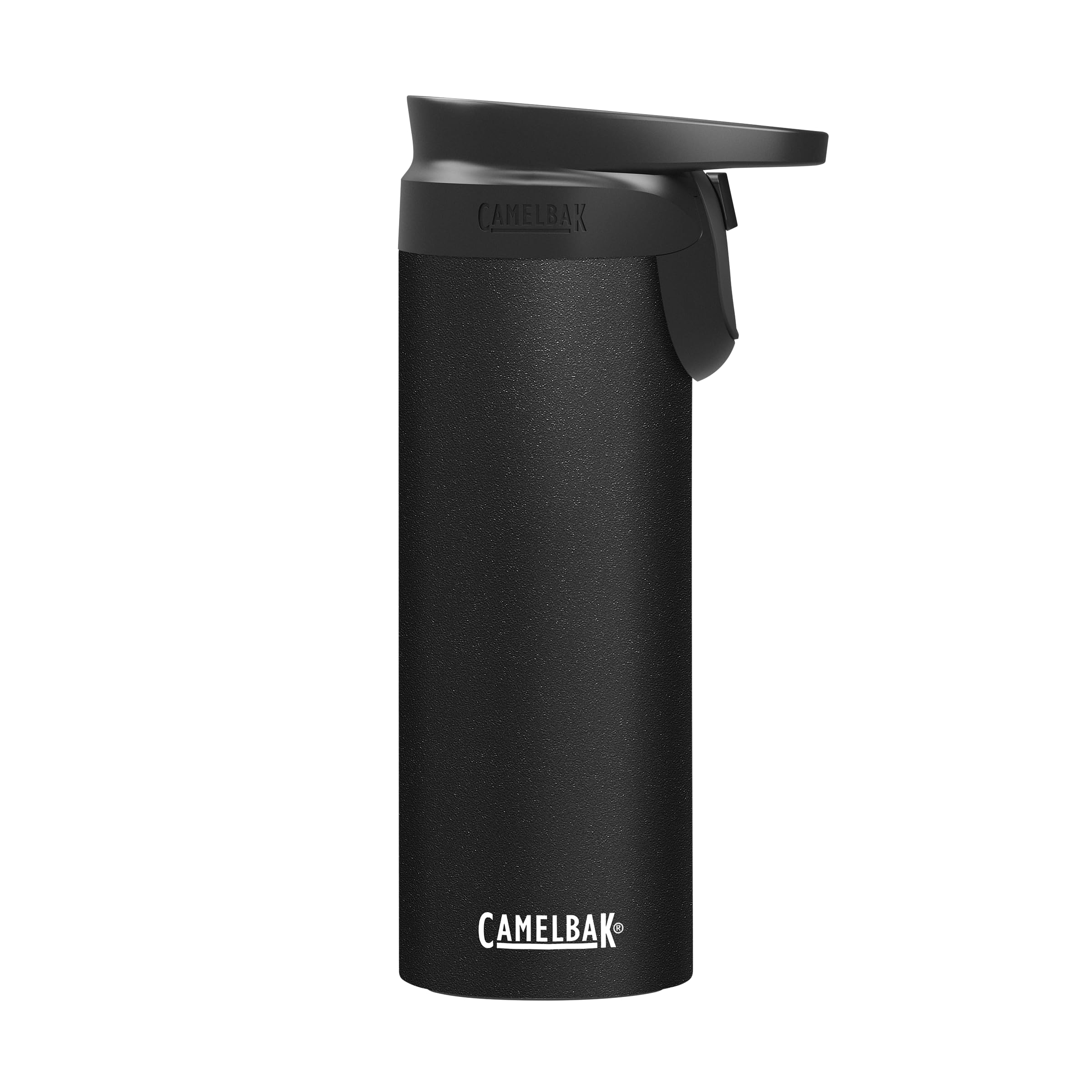 CamelBak Forge Flow Coffee & Travel Mug, Insulated Stainless Steel - Non-Slip Silicon Base - Easy One-Handed Operation - 16oz, B