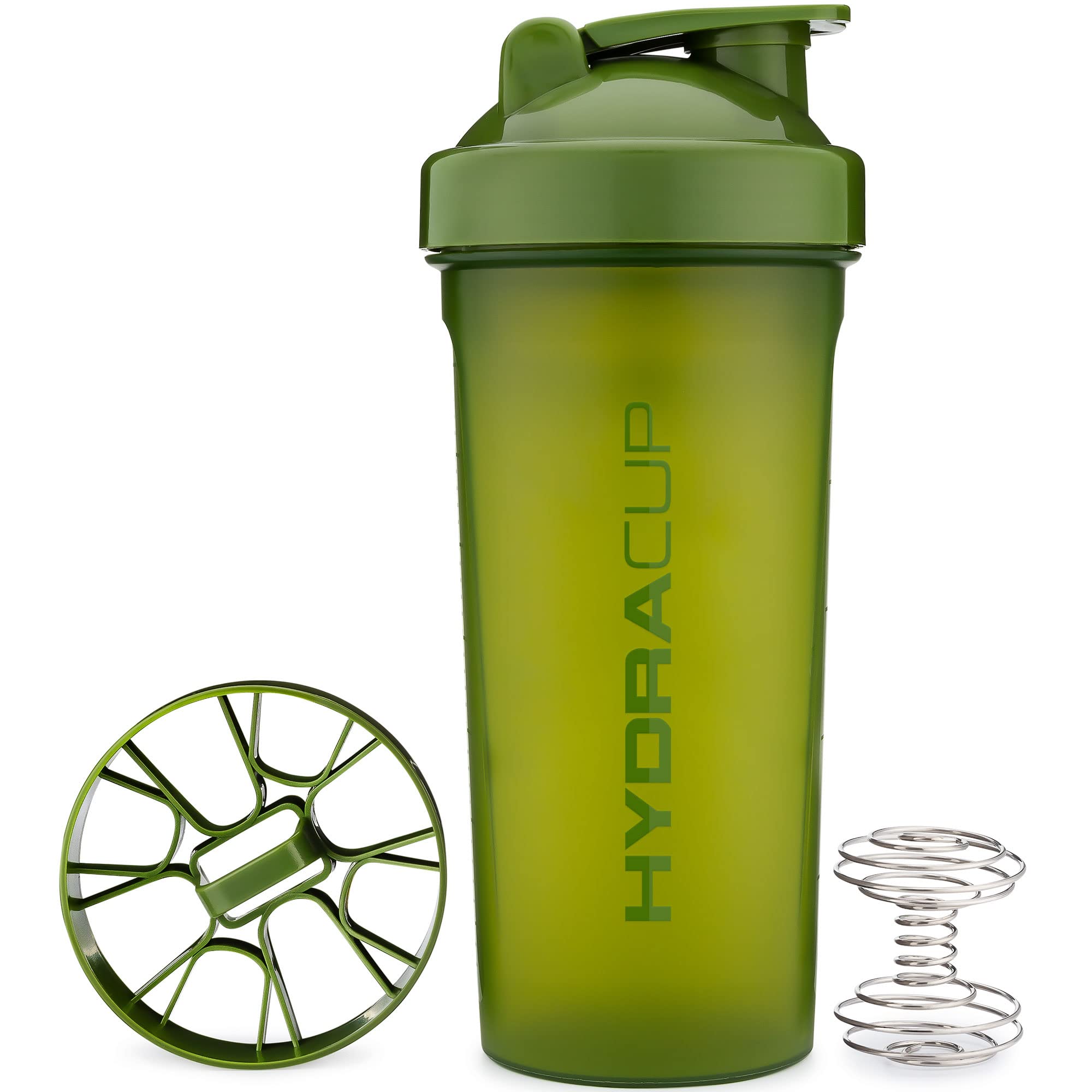 Hydra Cup [3 Pack 45 Oz Shaker Bottles For Protein Shakes, Jumbo Shaker Cups W/Ball Blender Whisk, Extra Large Shaker Bottle Wit