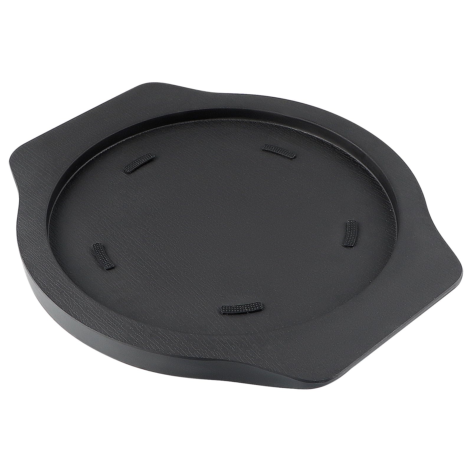 Sanbege Stone Bowl Trivet, 8.5 Melamine Skillet Underliner, Dolsot Tray with Handles for Korean Ceramic Bowl, Casserole, Hot Po