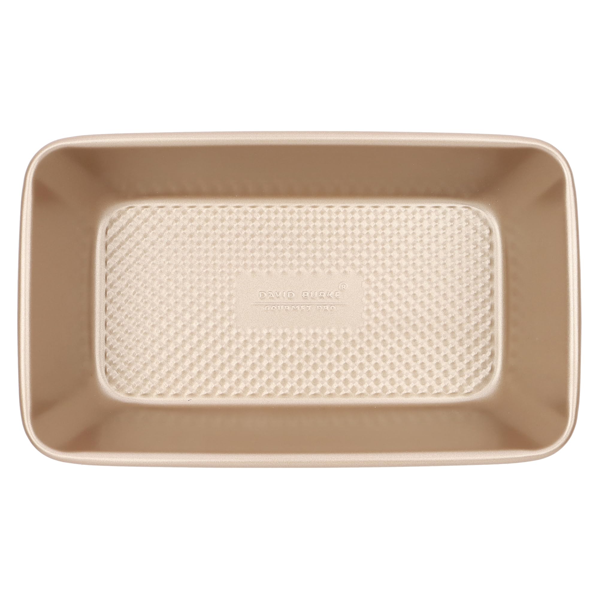 David Burke Kitchen Commerical Weight Bronze Loaf Pan 9 X 5.3 X 2.5 Inches Loaf Pan