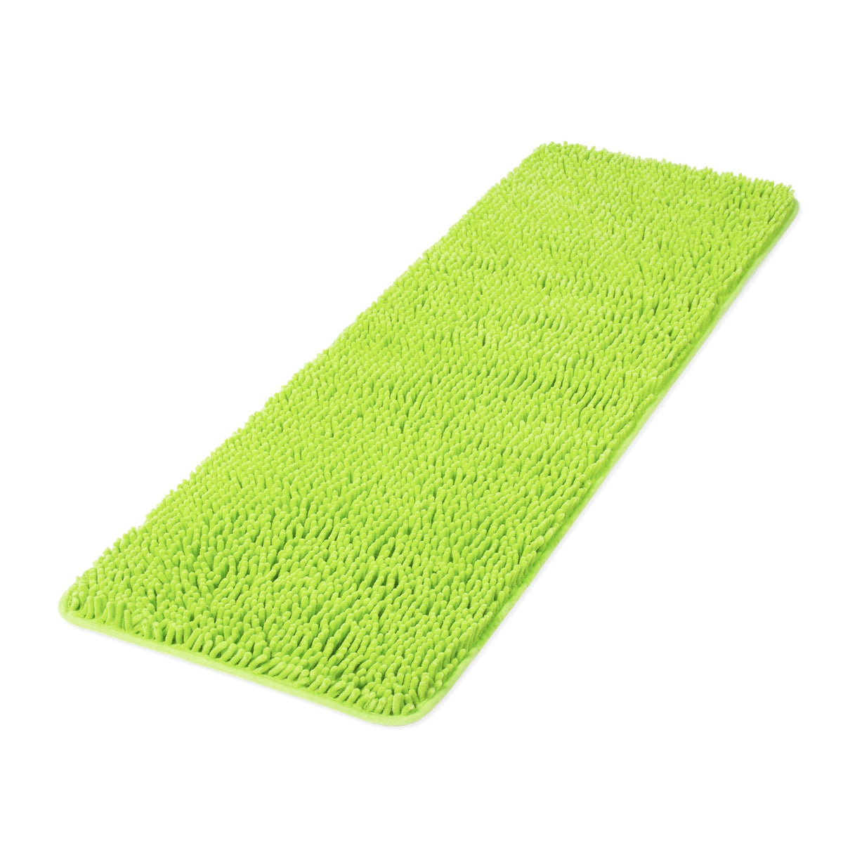 Yeaban Apple Green 47 X 17 Bathroom Rug - Thick Chenille Bath Mats | Absorbent And Washable Bath Rug Non-Slip, Plush And Soft Ru