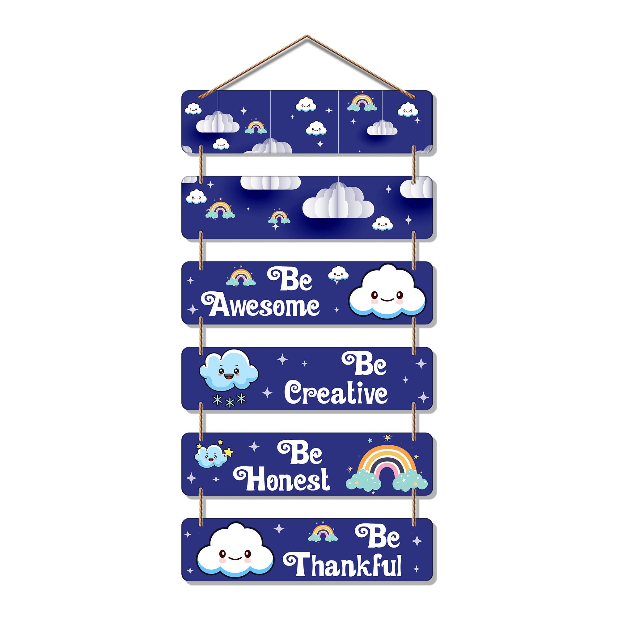 Artvibes Decorative Wall Hanging Wooden Art Decoration Item For Kids Room | Living Room | Bedroom | Home Decor | Gifts | Quotes 