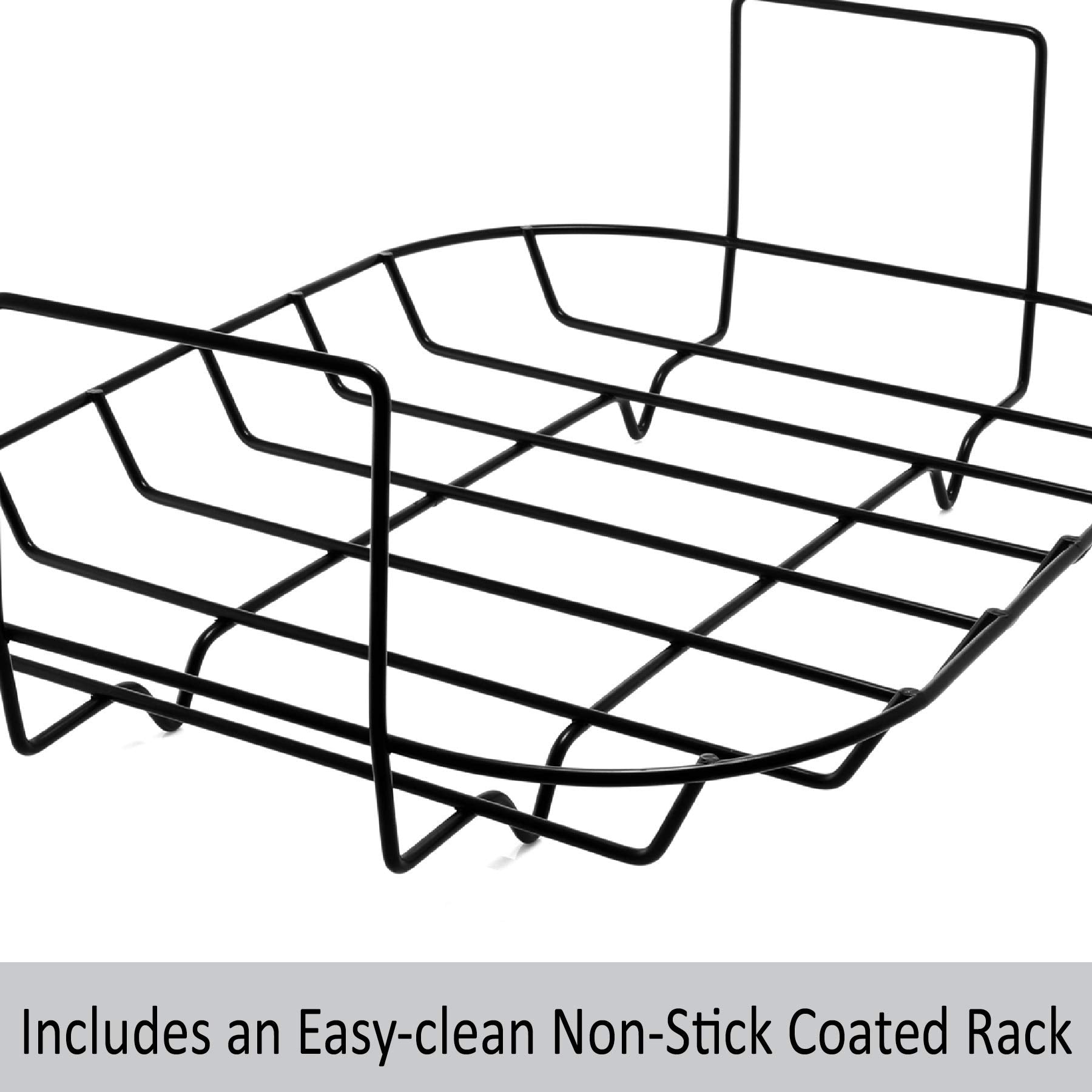 Chantal Stainless Steel Roasting Pan With Non Stick Roasting Rack, 15.5''X12.25''X4'' (Sl60-38Rkc)