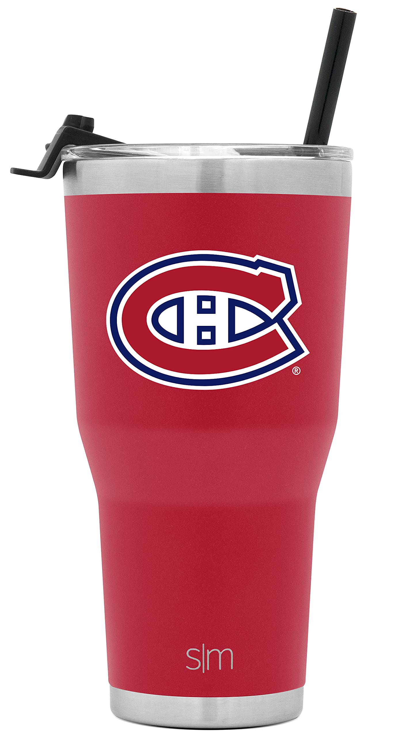 Simple Modern Officially Licensed Nhl Montreal Canadiens 30Oz Cruiser Tumbler Insulated Travel Mug Cup With Flip Lid And Straw