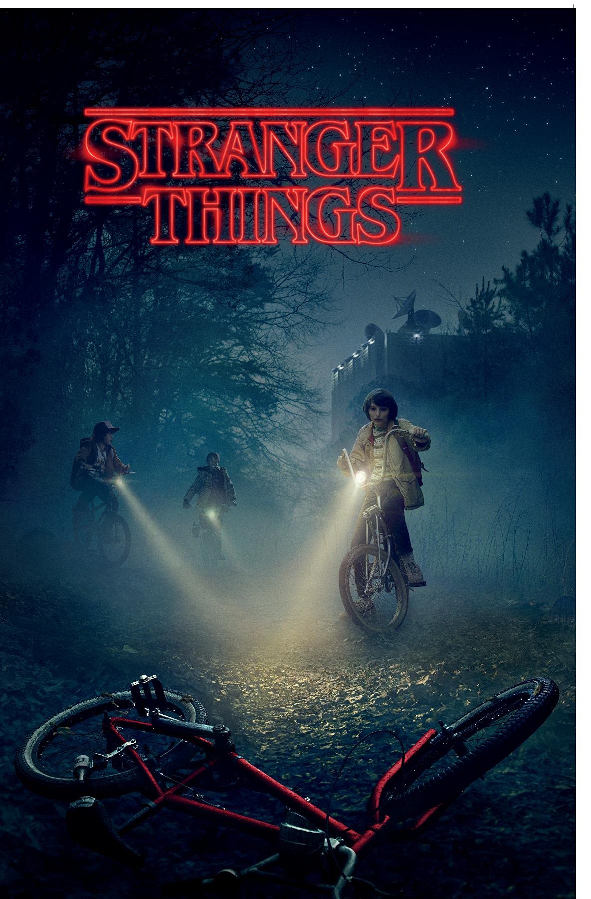 Trends International Netflix Stranger Things - Bikes Wall Poster, 22.375'' X 34'', Unframed Version