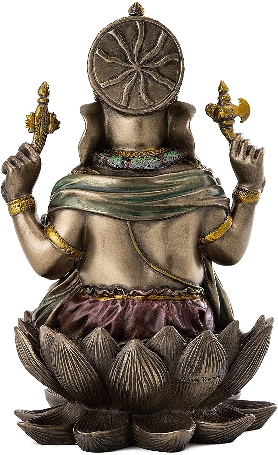 Sri Krishna Culture-Regular Ganesh/Ganesha Idol,Statue (Size 8Cm X 5Cm)-Home Dcor Diwali Murti-Antique Finish