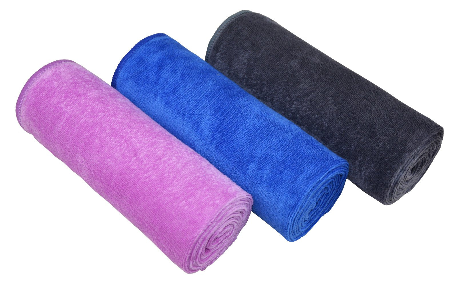 Mayouth Gym Towels For Men & Women Microfiber Sports Towel Set Fast Drying & Absorbent Workout Sweat Towels For Fitness,Yoga, Go