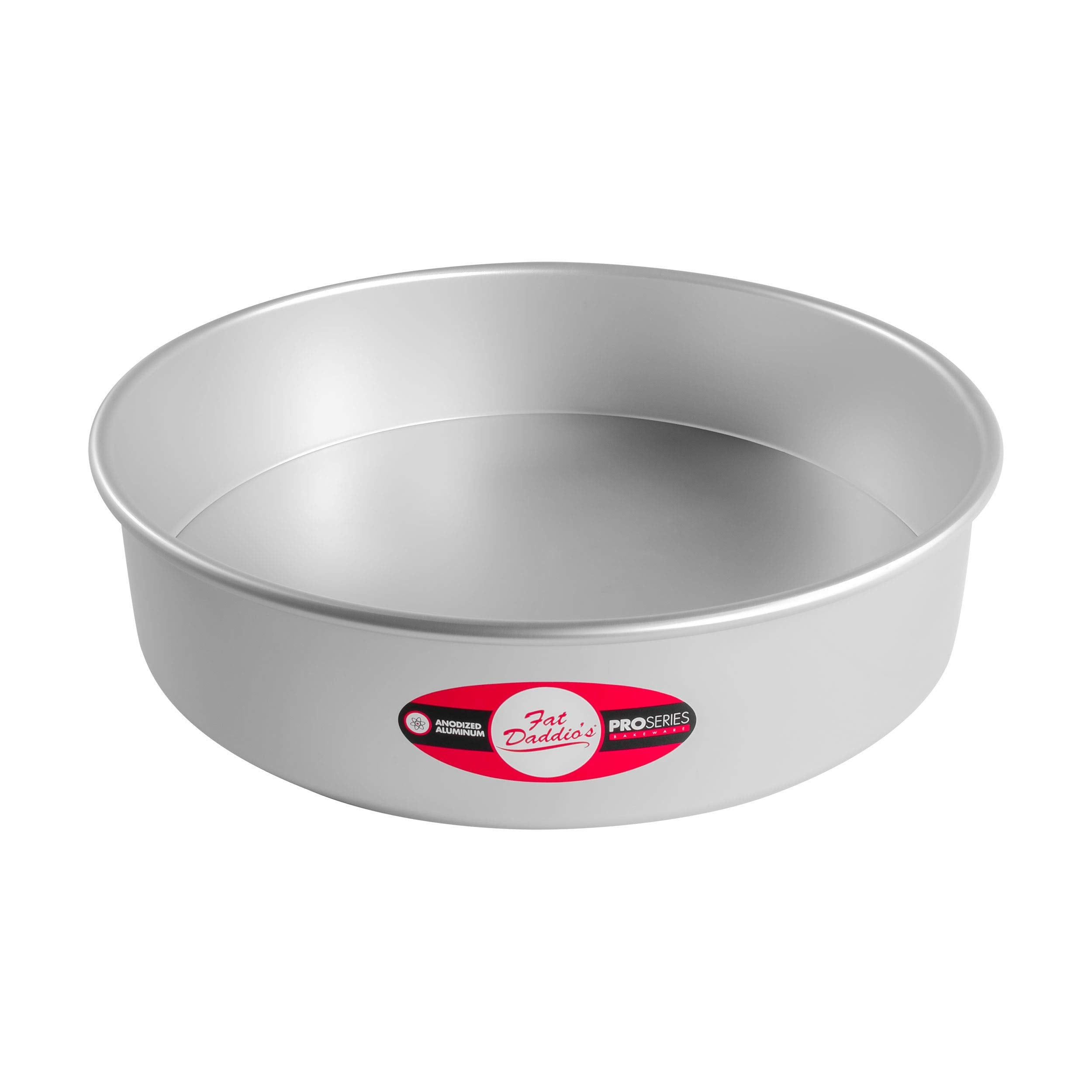 Fat Daddio'S Pcc-123 Anodized Aluminum Round Cheesecake Pan, 12 X 3 Inch