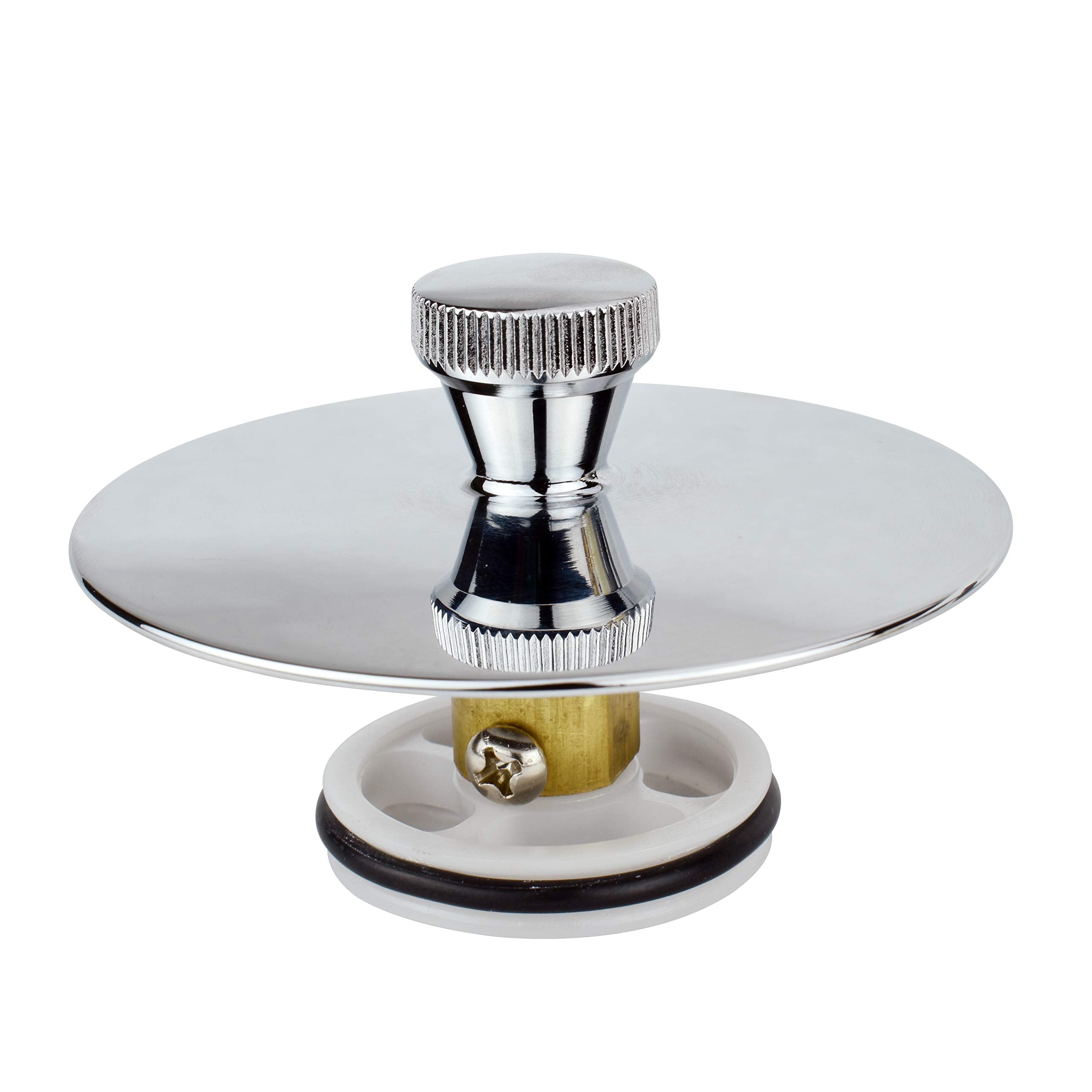 TUB DRAIN STOP UNIV CHRM (Pack of 1)