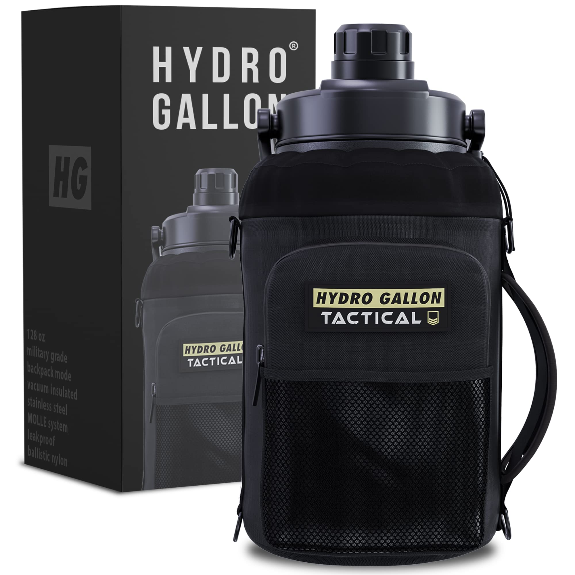 Hydro Gallon 1 Gallon Insulated Stainless Steel Water Bottle 128oz