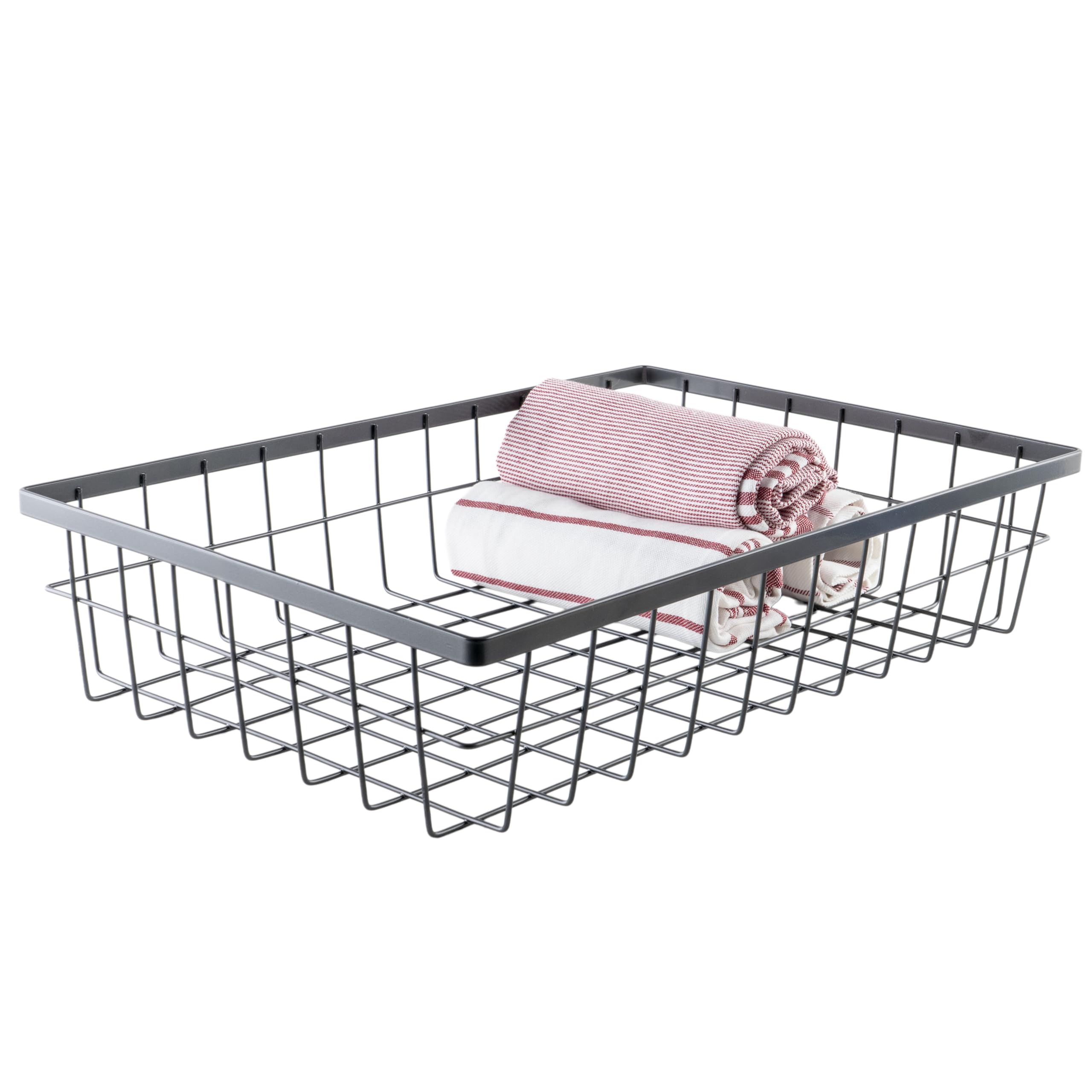 G.E.T. WB1814MG Urban Renewal 17.75 x 11.25 Wire Basket, 4 Tall, Metal
