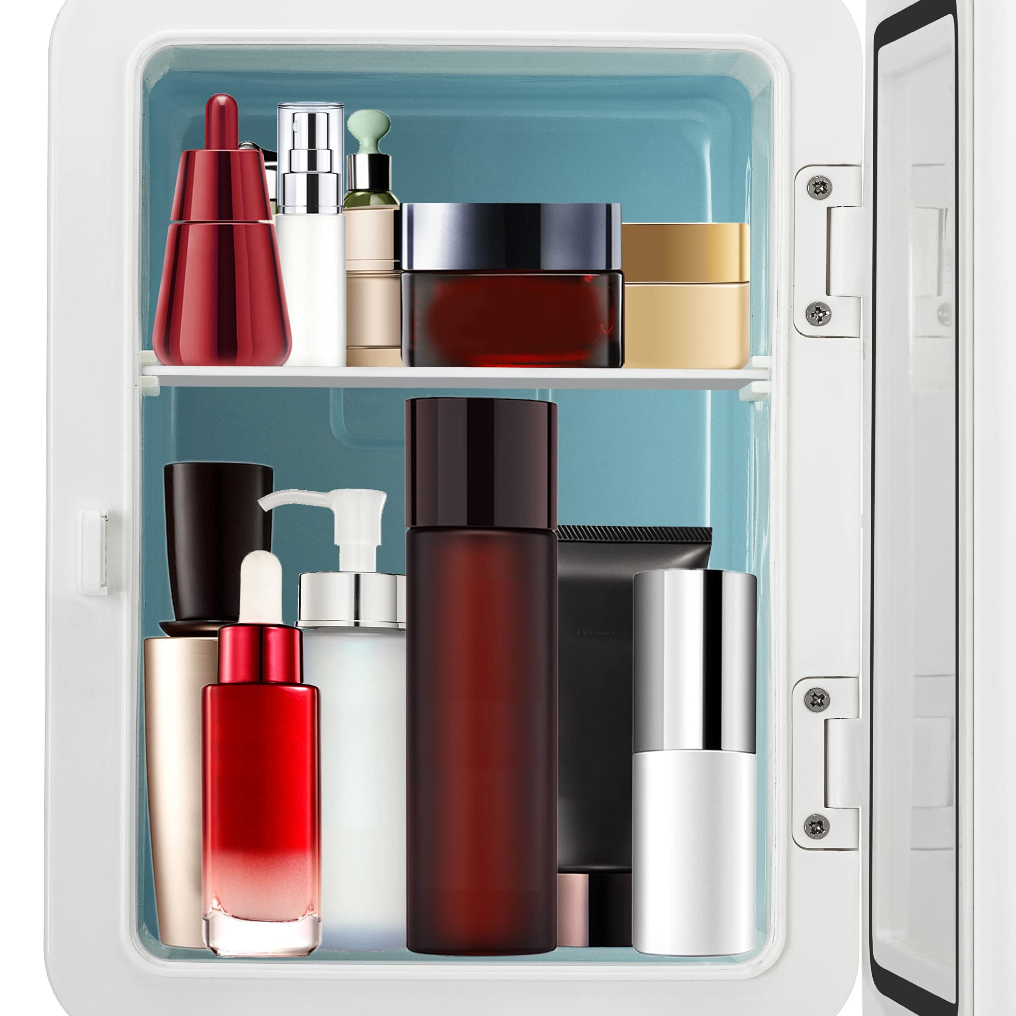 Frigidaire Mini Portable Compact Personal Fridge Cooler, 4 Liter Capacity Chills Six 12 Oz Cans, 100% Freon-Free & Eco Friendly,