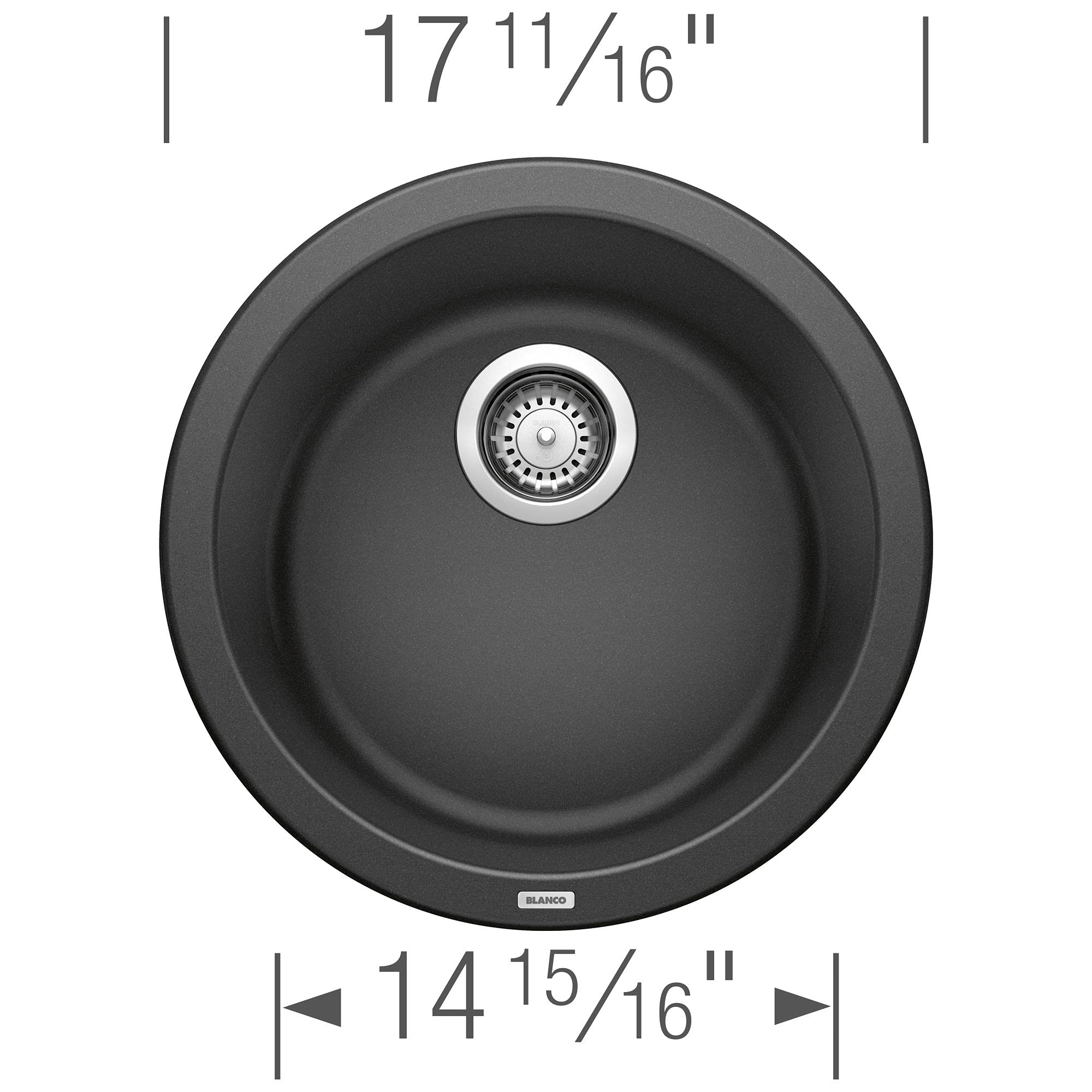 Blanco Rondo Bar Sink - Anthracite