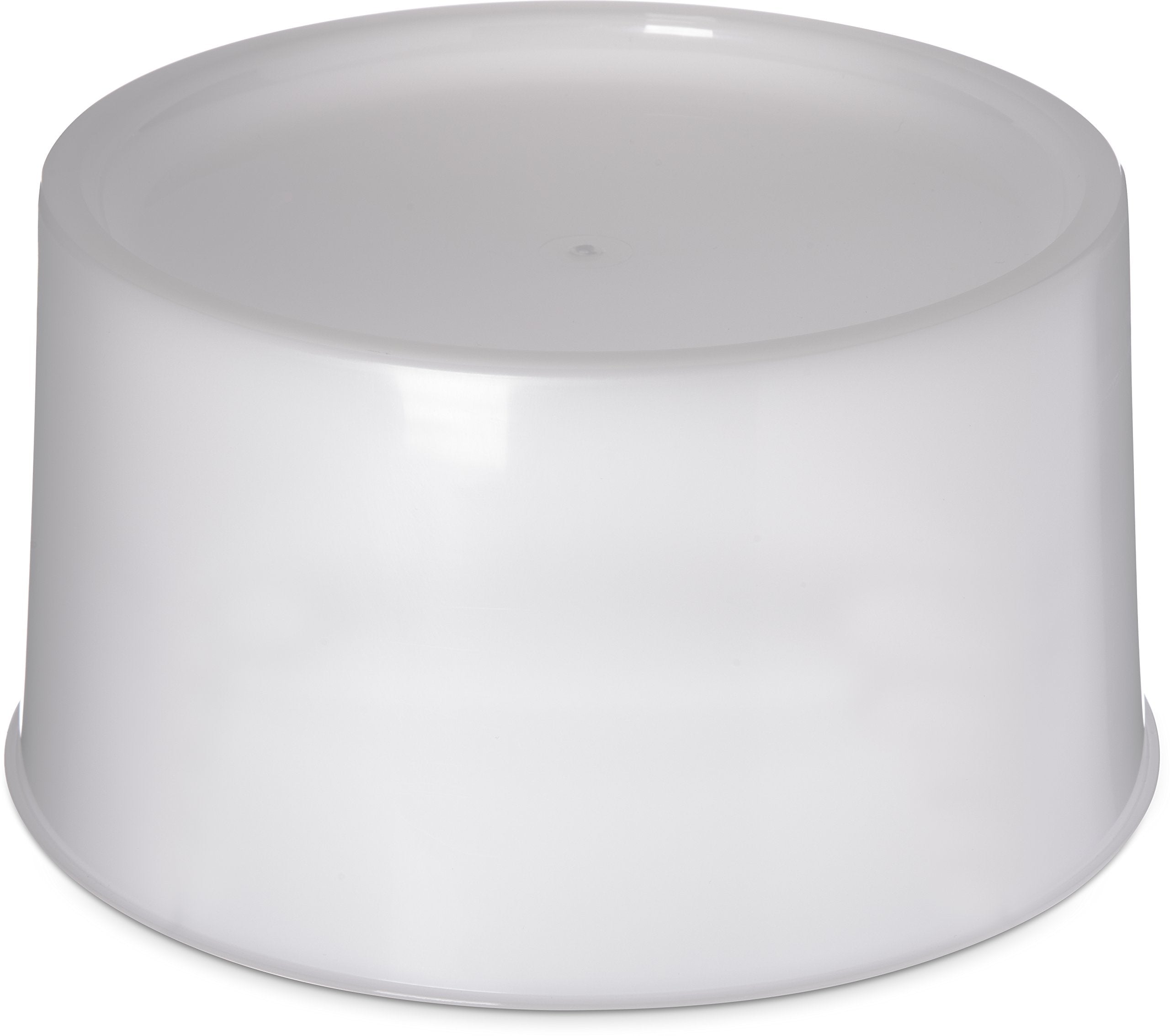 Carlisle Foodservice Products 221102 White 12-3/16-Inch Round Dispenser, Large